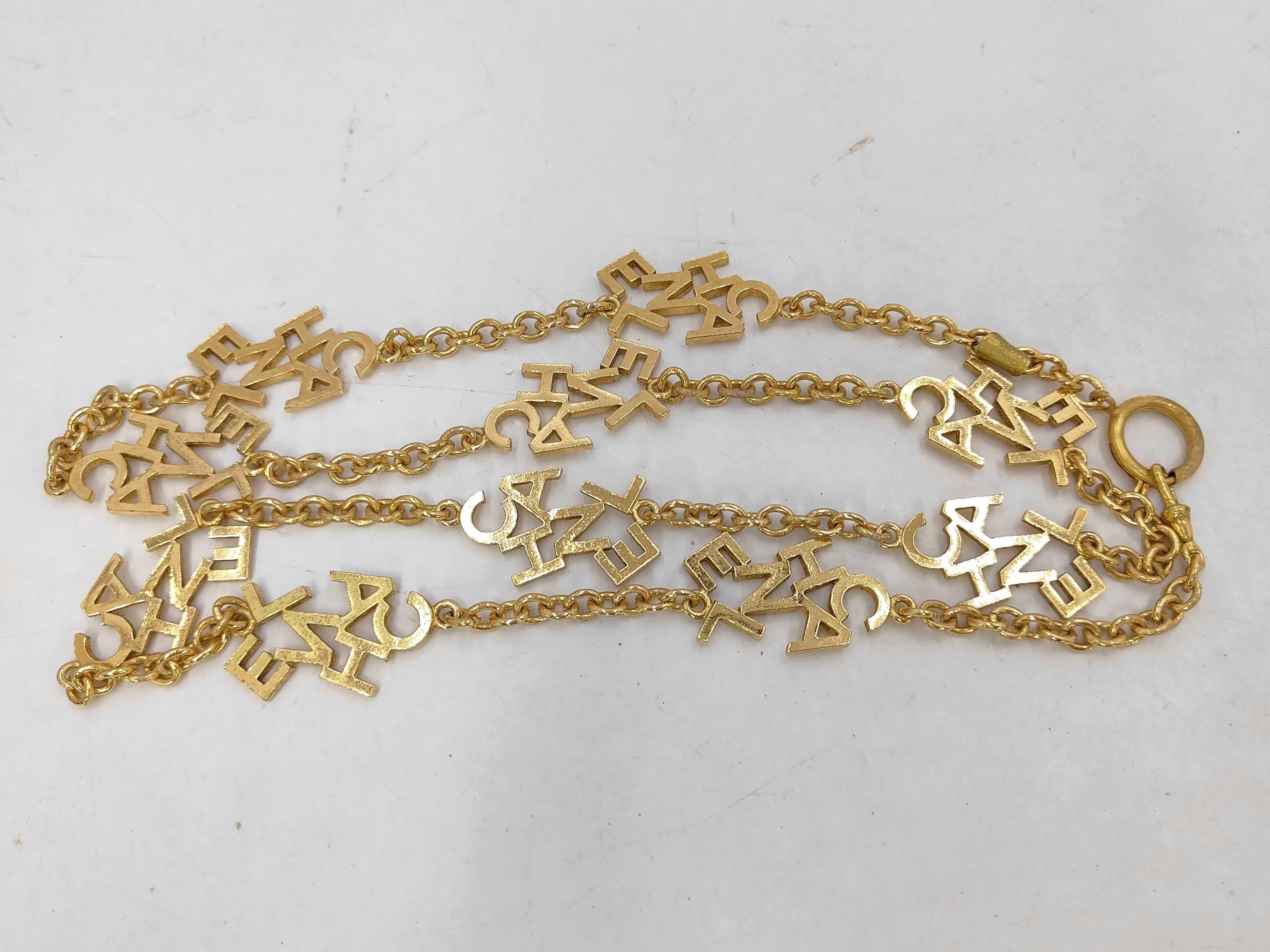 Logo Initial Long Necklace — view 7