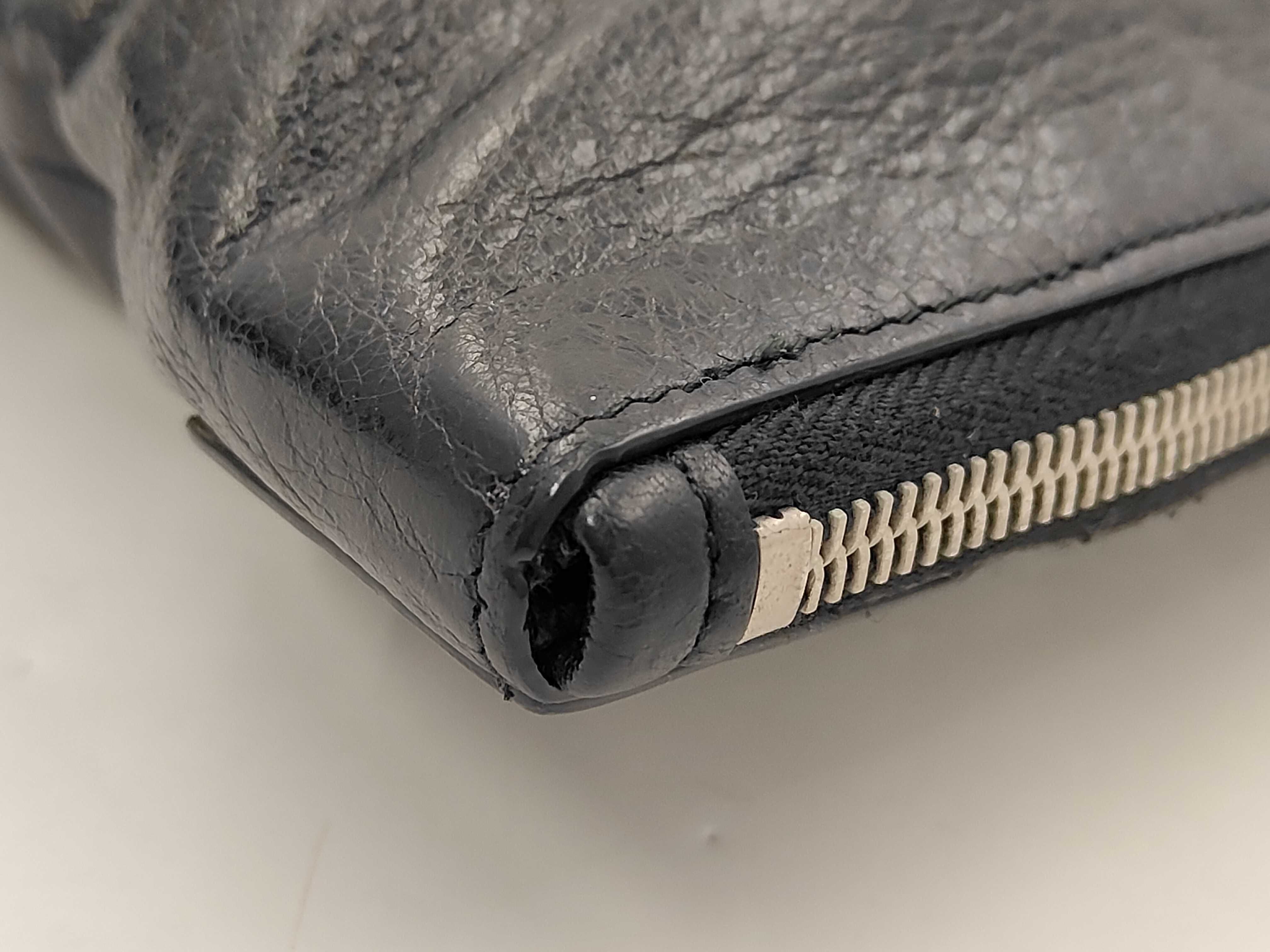 Classic Motorcycle Clutch Bag Black — view 4