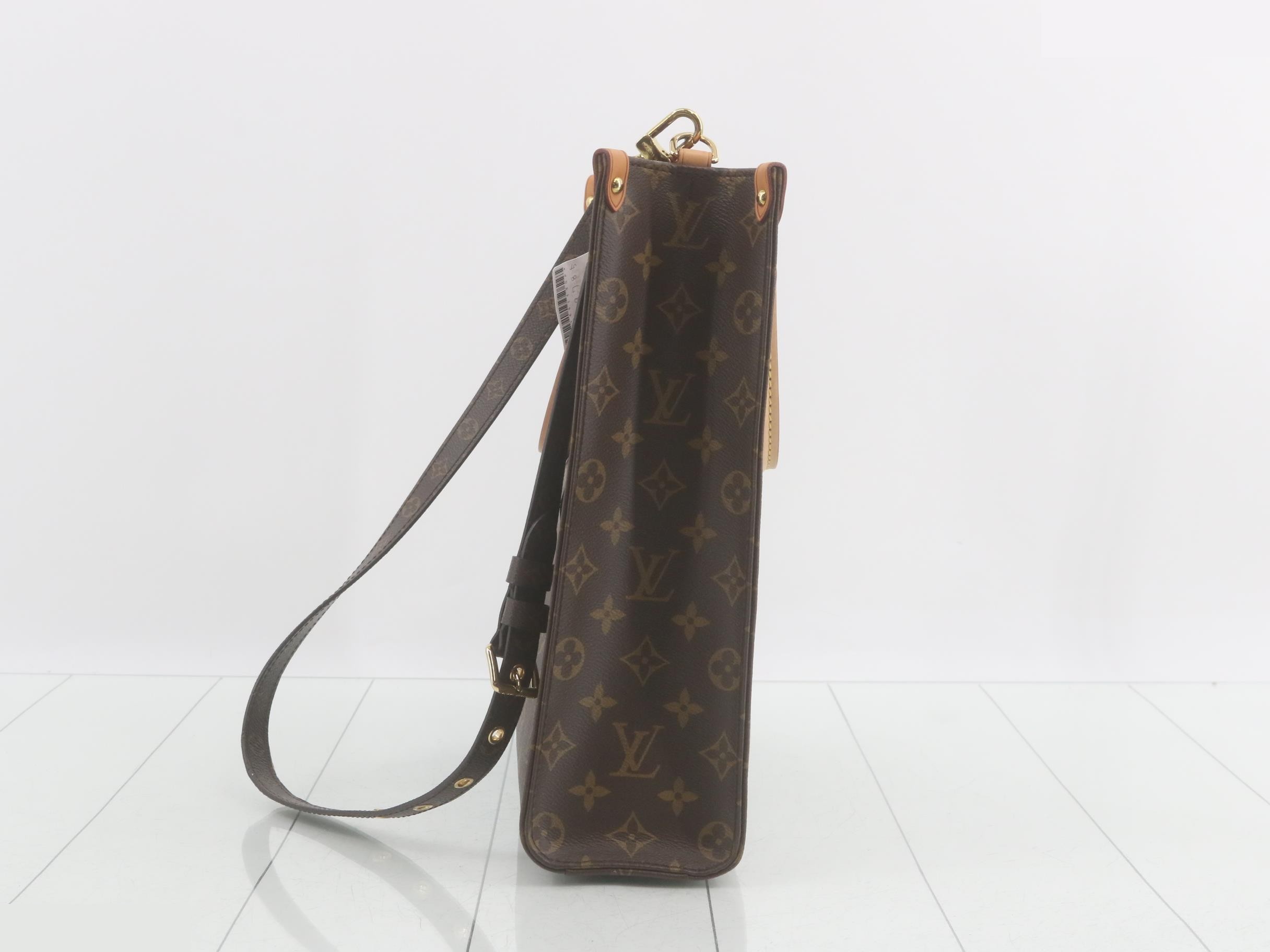 Monogram Sac Plat PM 2-Way Shoulder — view 3