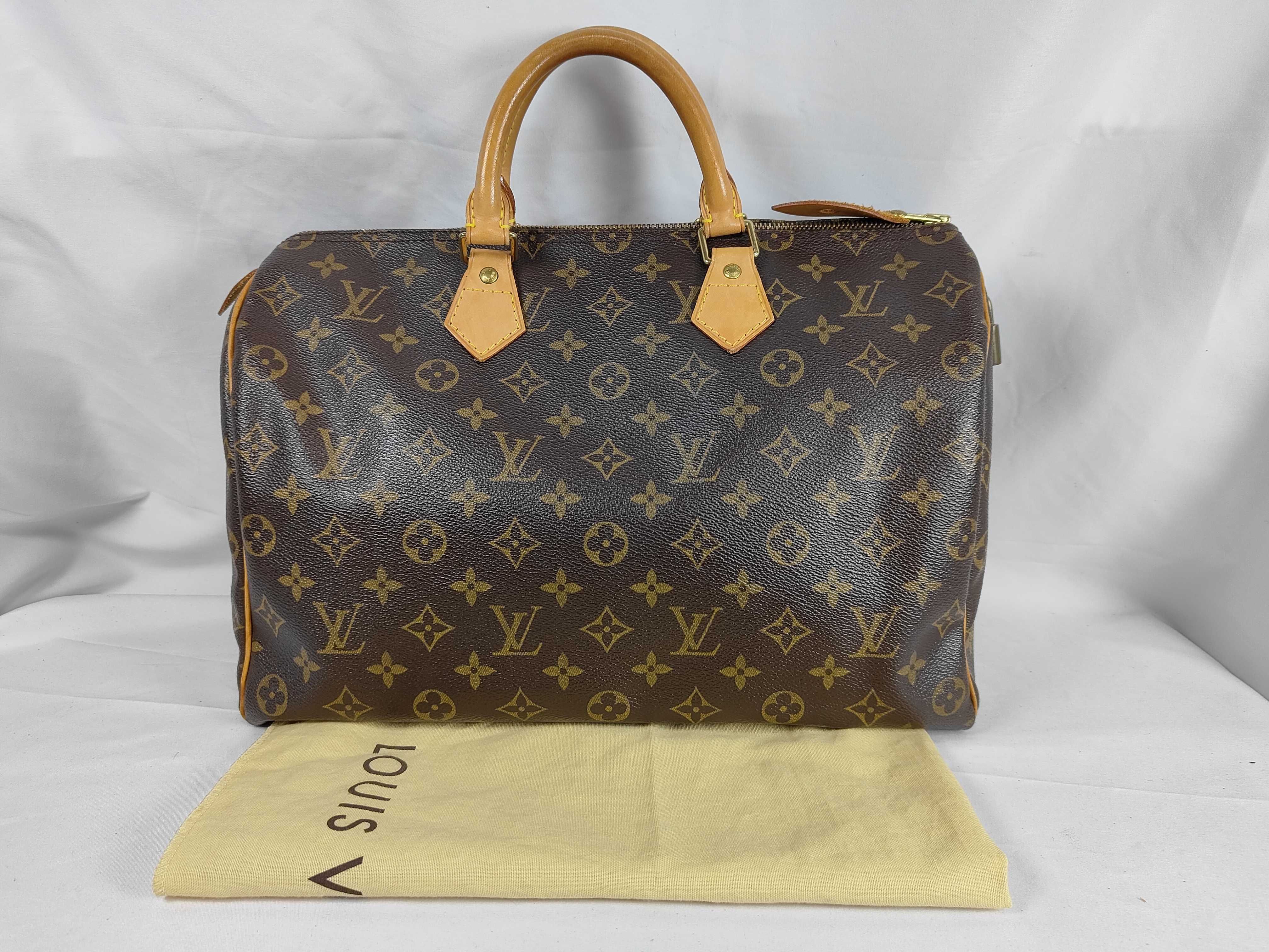 Monogram Speedy 35 M41524 Brown TH0073 Boston Bag