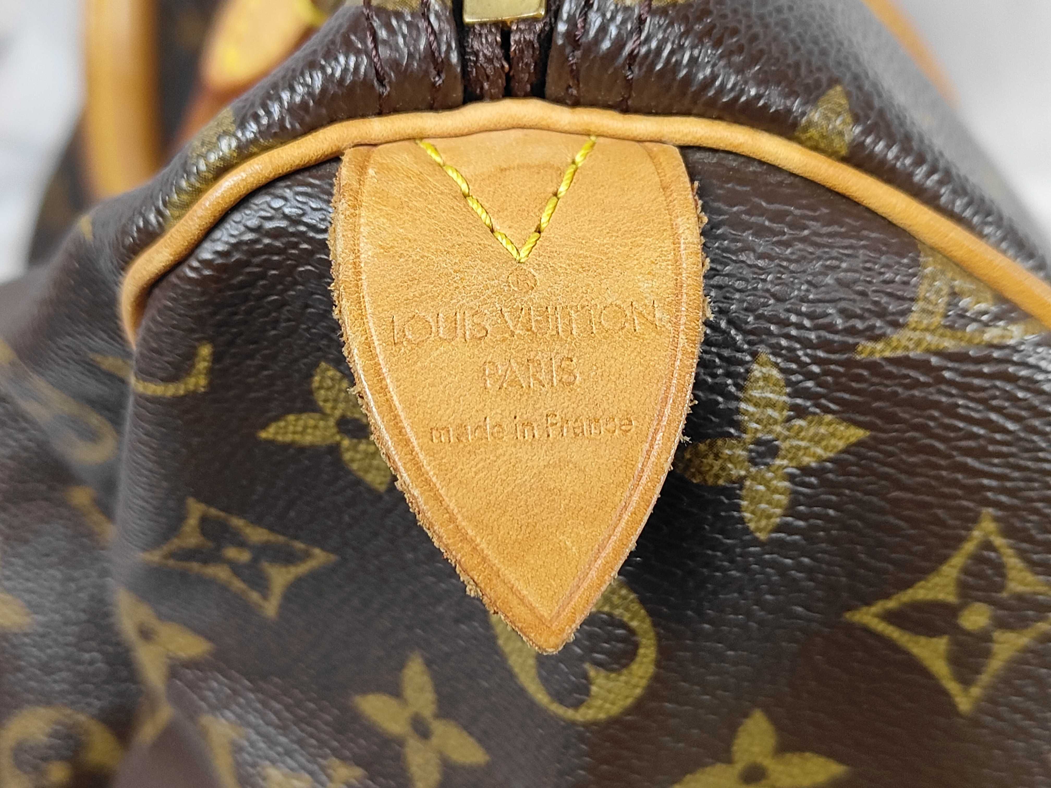 Monogram Speedy 35 M41524 Brown TH0073 Boston Bag — view 12