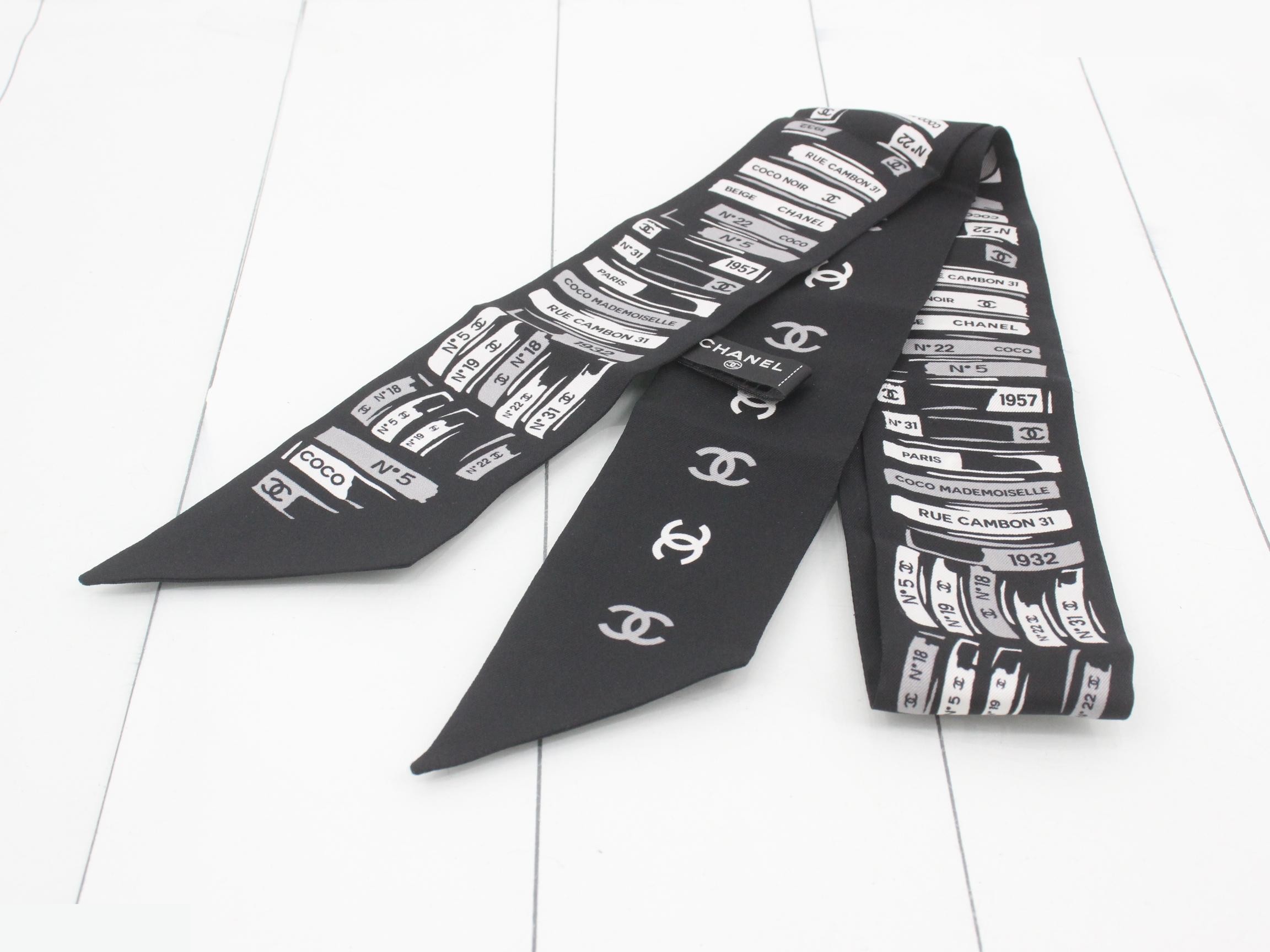 Scarf with tag, Twilly — view 2
