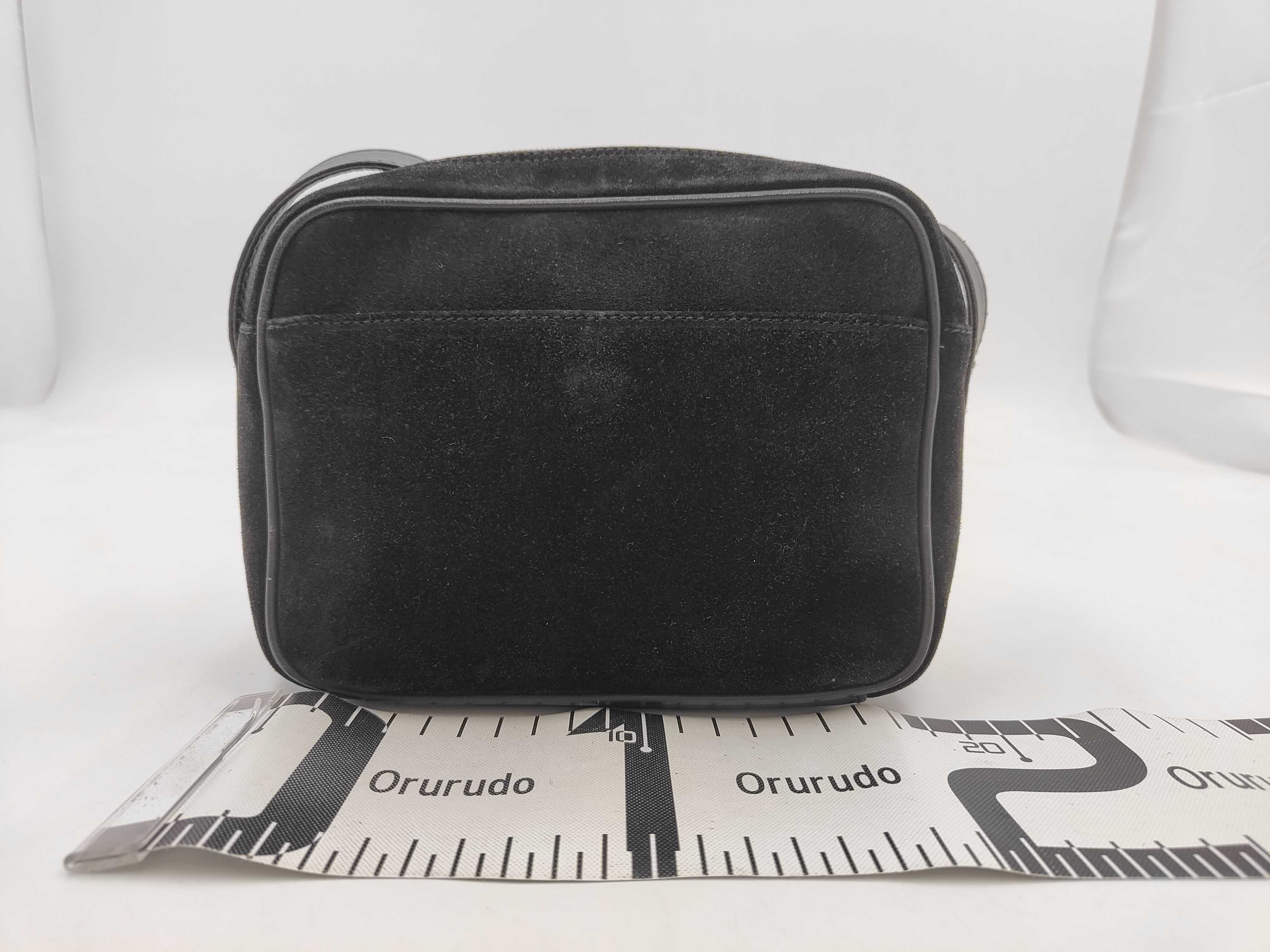 Suede Horsebit Shoulder Bag — view 2