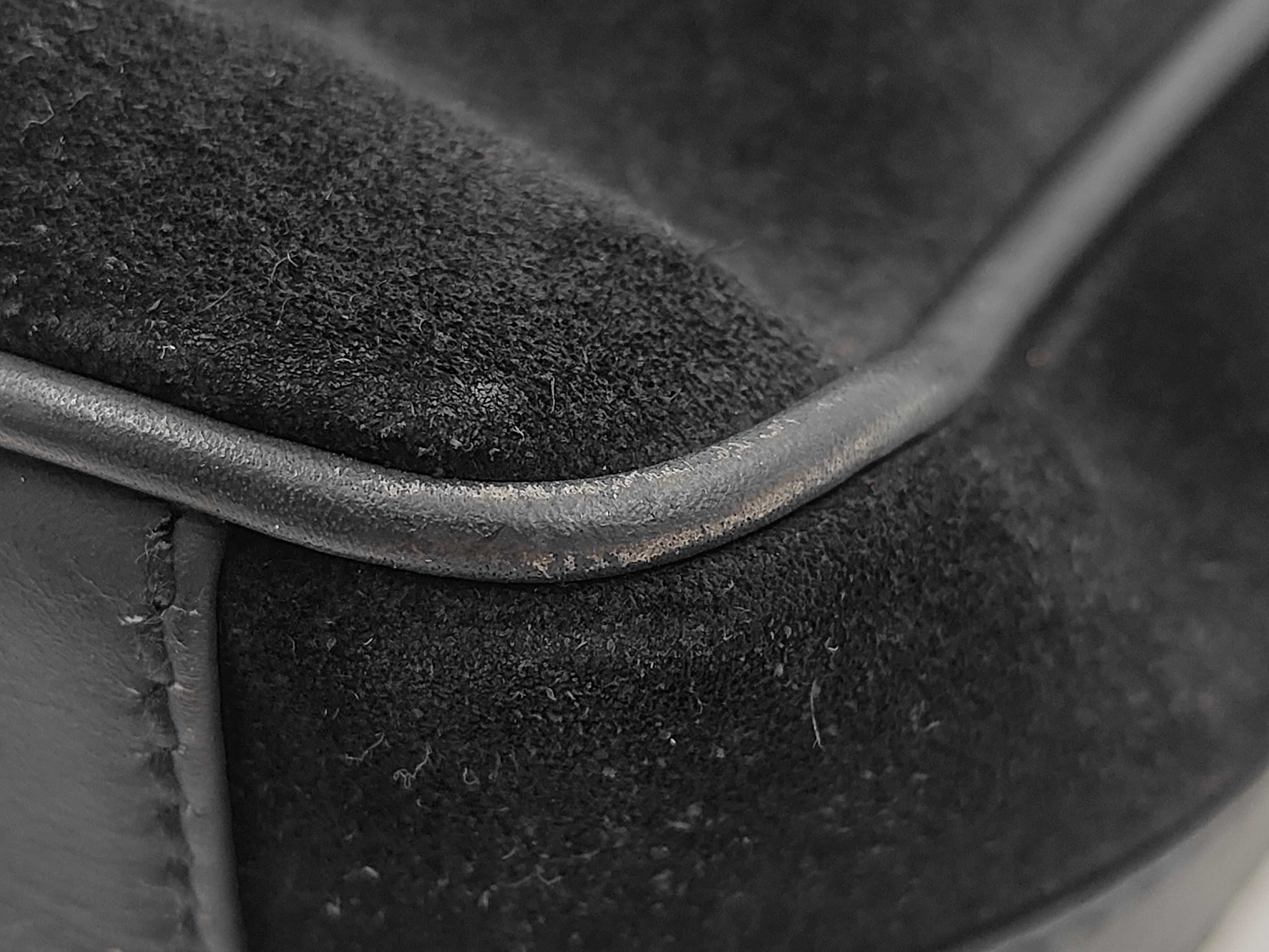Suede Horsebit Shoulder Bag — view 8