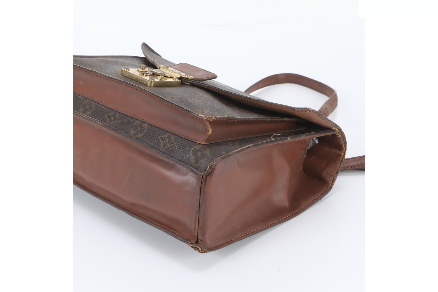 Monogram Monceau M51185 Leather 2-Way Shoulder Bag — view 5