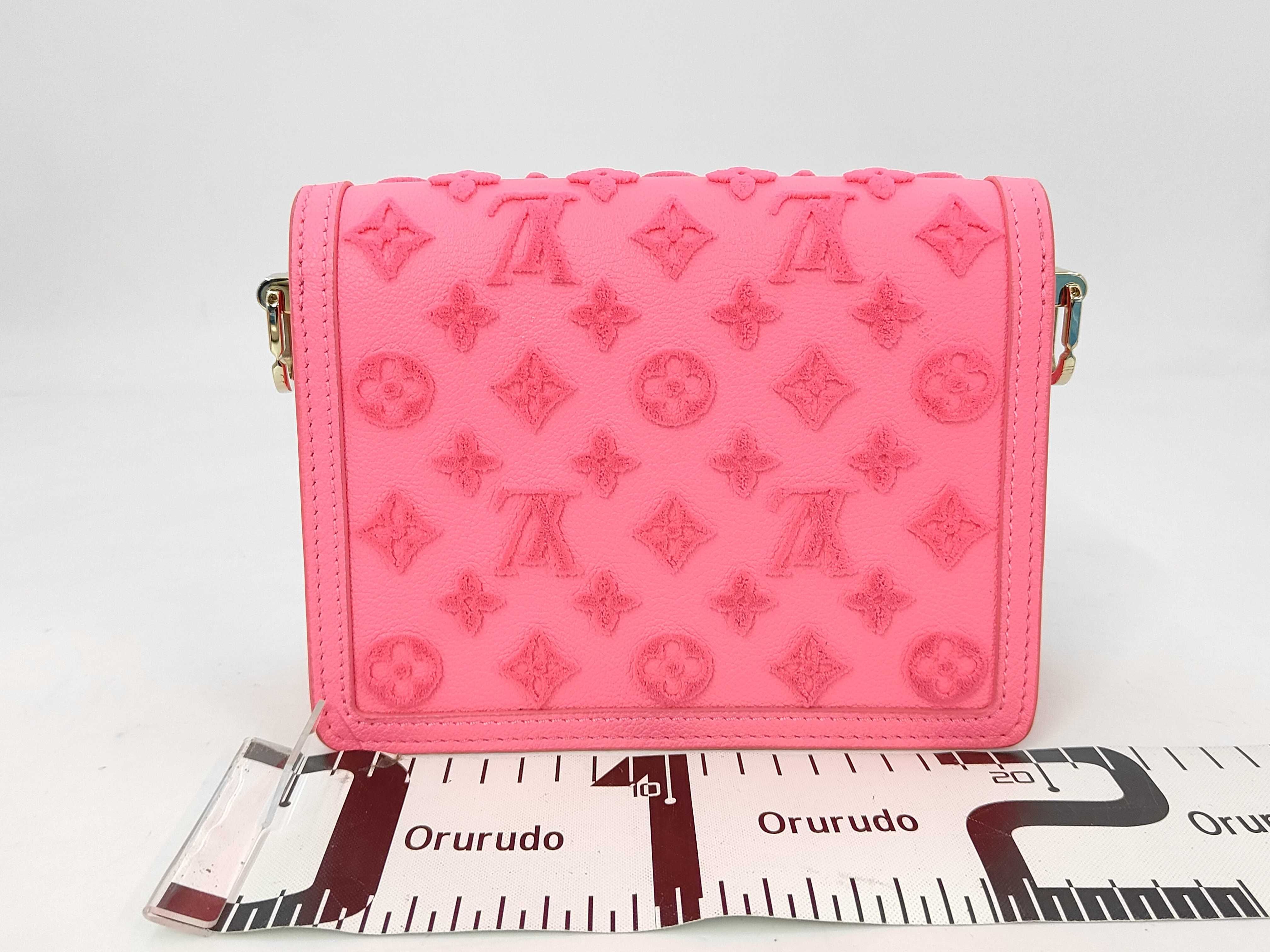 Dauphine Mini Shoulder Bag, Neon Pink — view 2