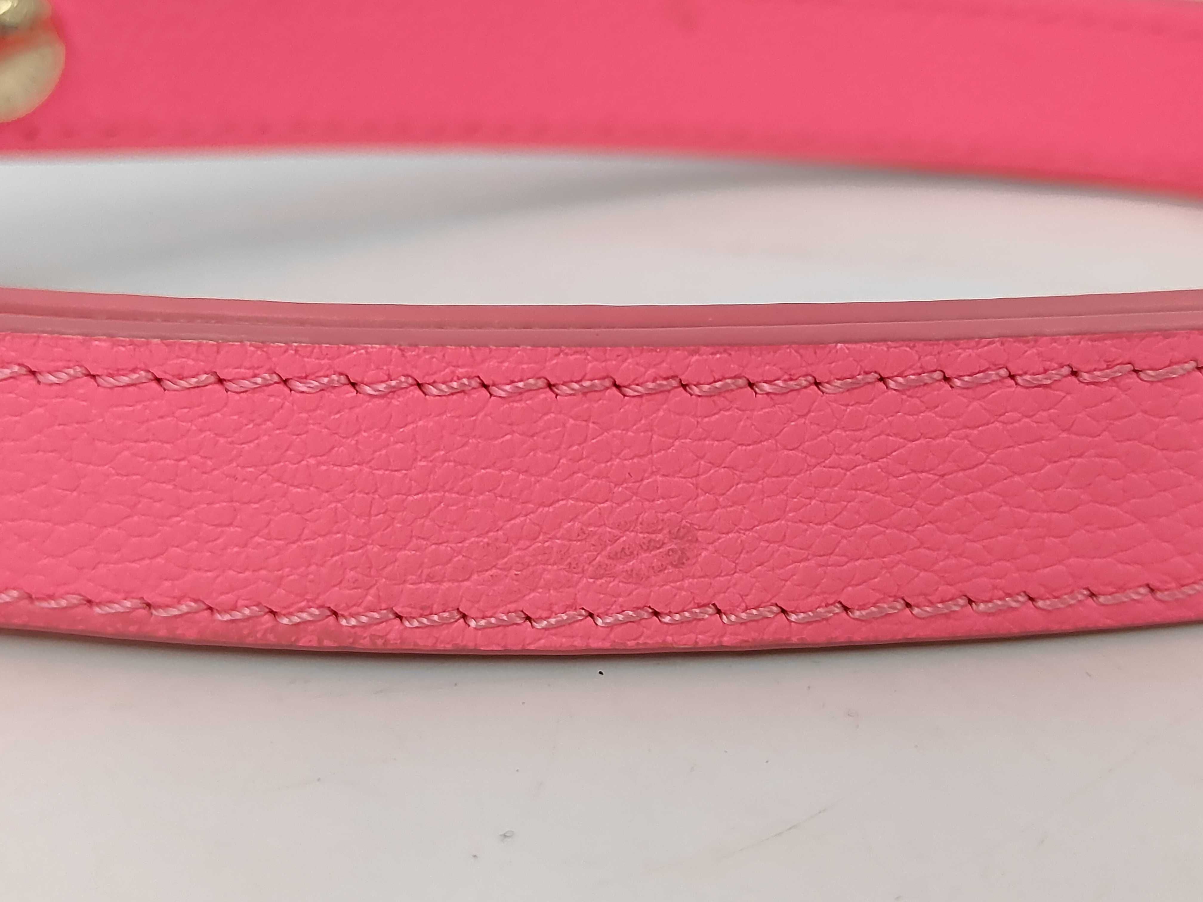 Dauphine Mini Shoulder Bag, Neon Pink — view 8