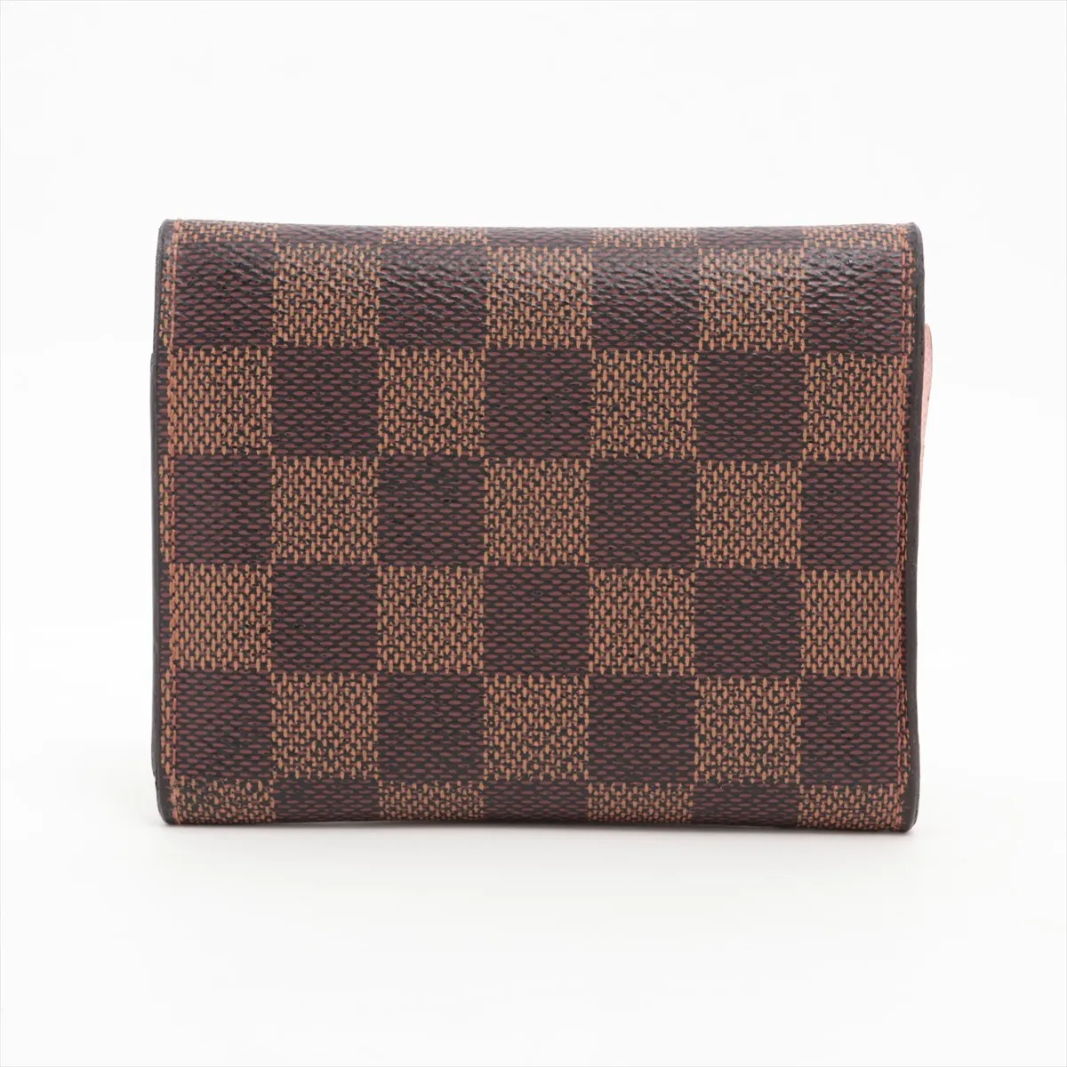 Damier Portefeuille Victorine N61700 NZ4109 Brown x Pink Compact Wallet — view 2