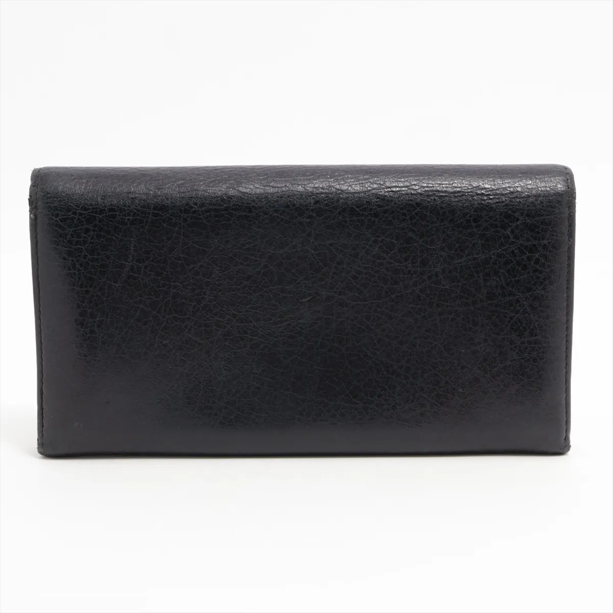 leather long wallet black 233599 — view 2