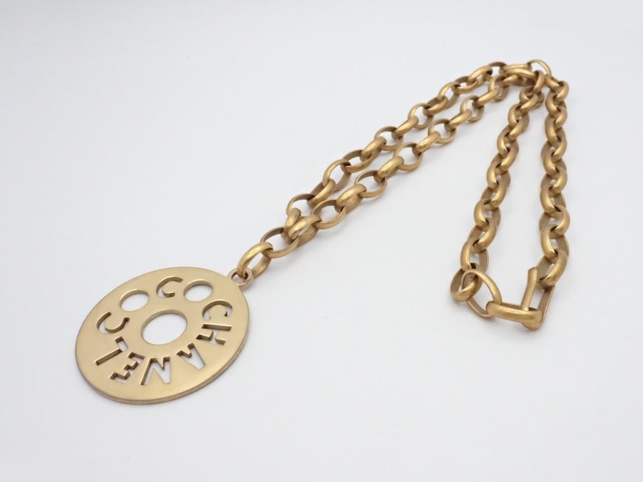 Vintage Classic Necklace - CHANEL COCO Circle — view 3