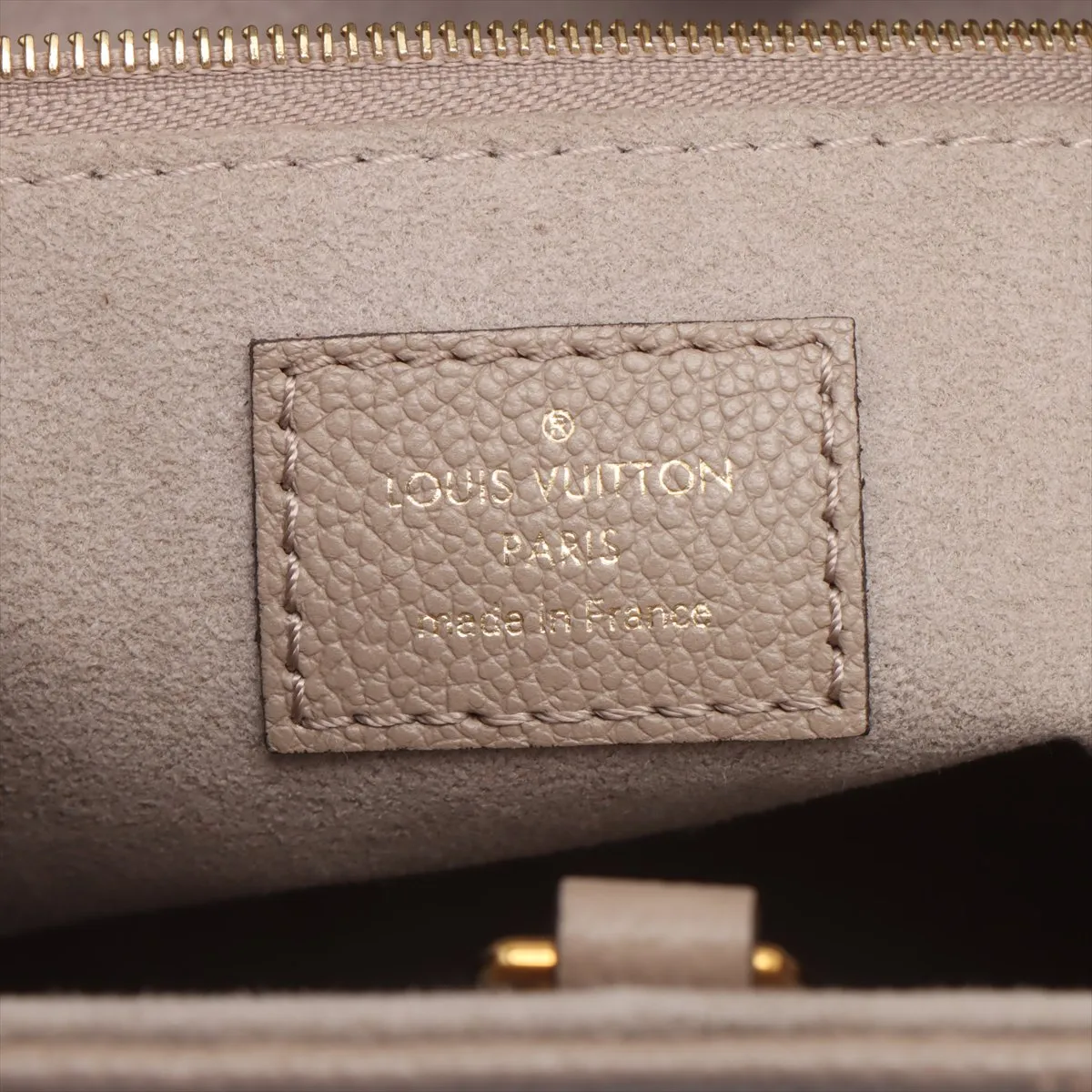 Bicolor Monogram Empreinte OnTheGo PM M45779 Beige (RFID detected) — view 10