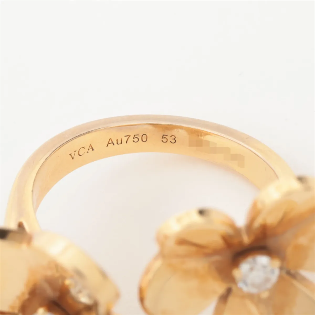 Frivole Entre Les Doigts Diamond Ring, 750 (Yellow Gold), 12.1g, Size 53, JB691130 — view 3