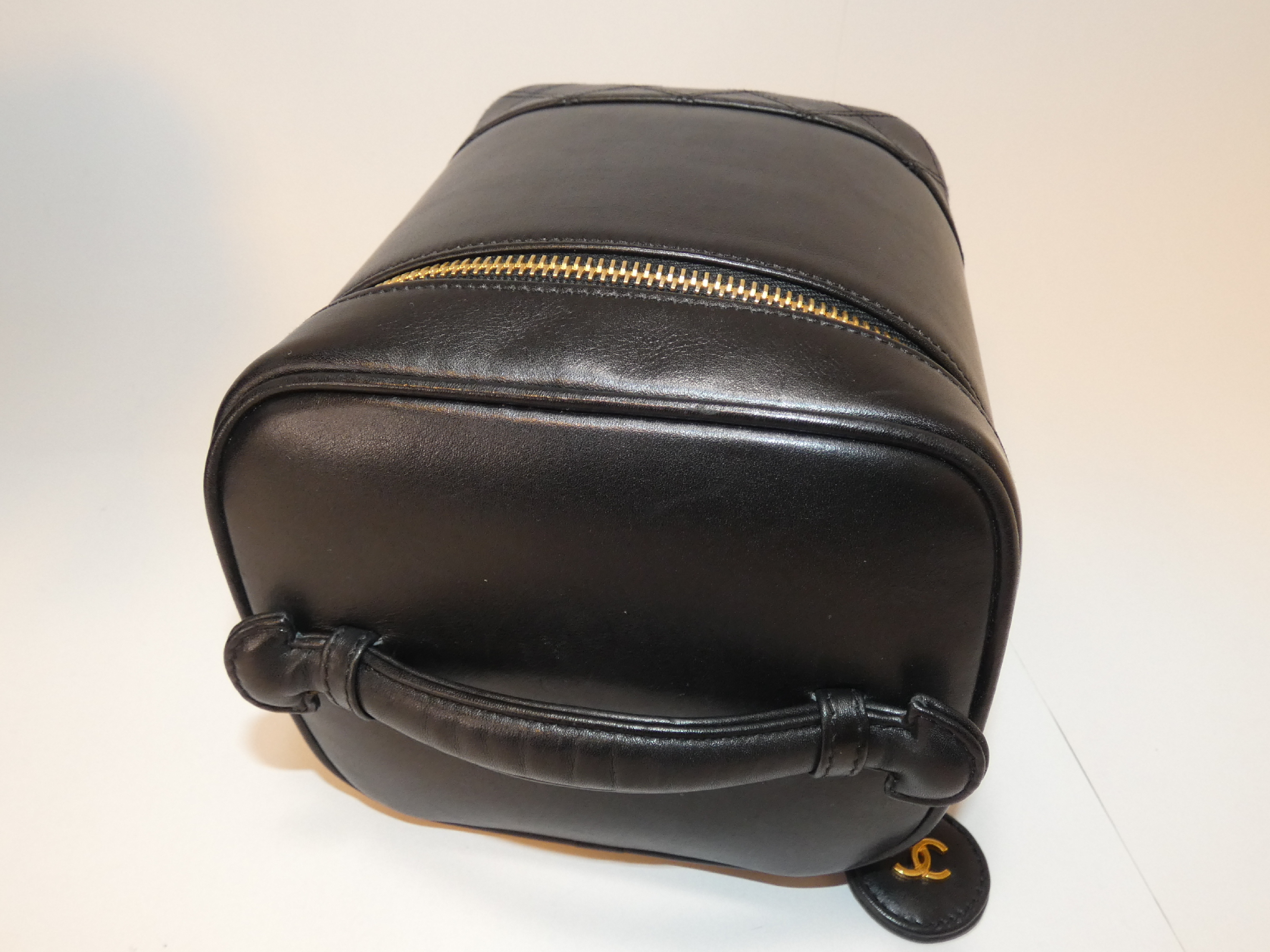 Bicolore Lambskin Black Vanity Bag — view 3