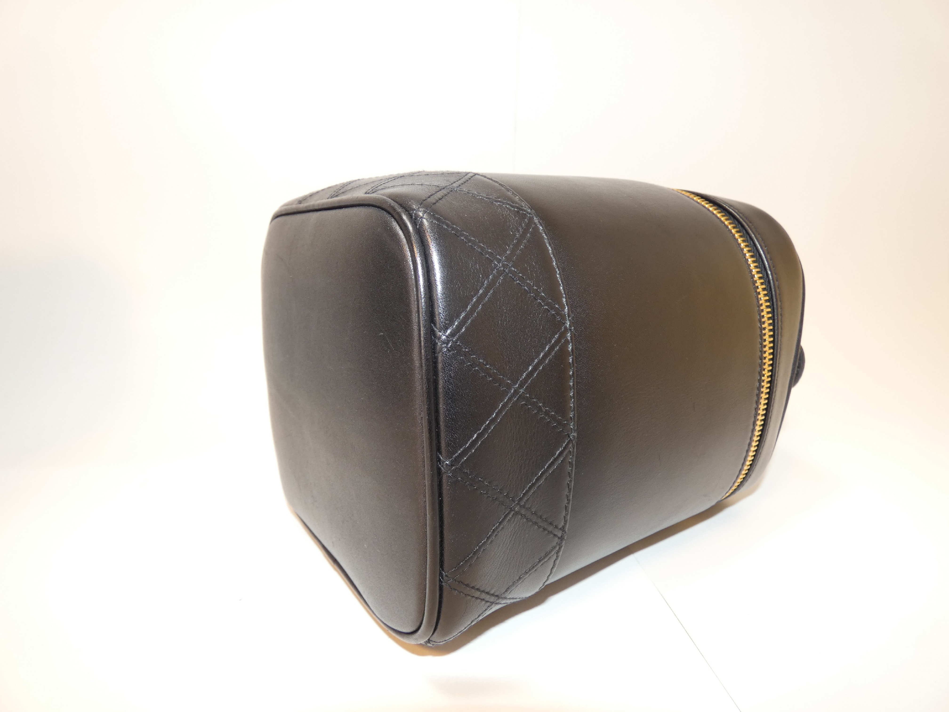 Bicolore Lambskin Black Vanity Bag — view 7