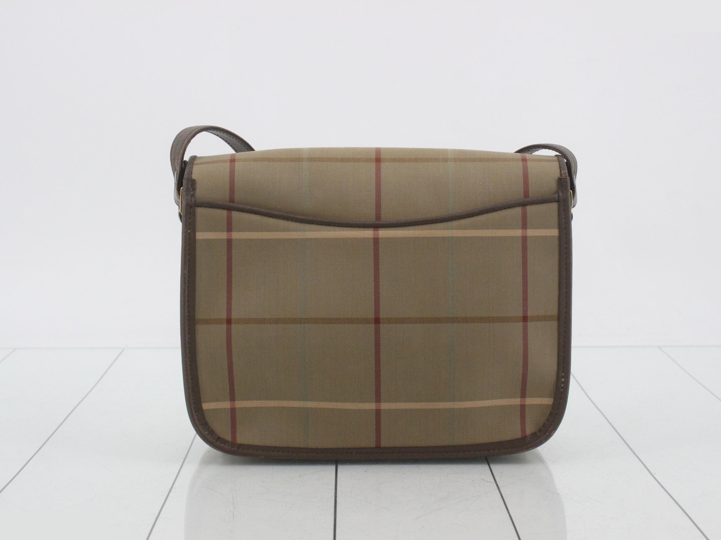 Crossbody shoulder bag, khaki, W24 H18 D7 — view 2