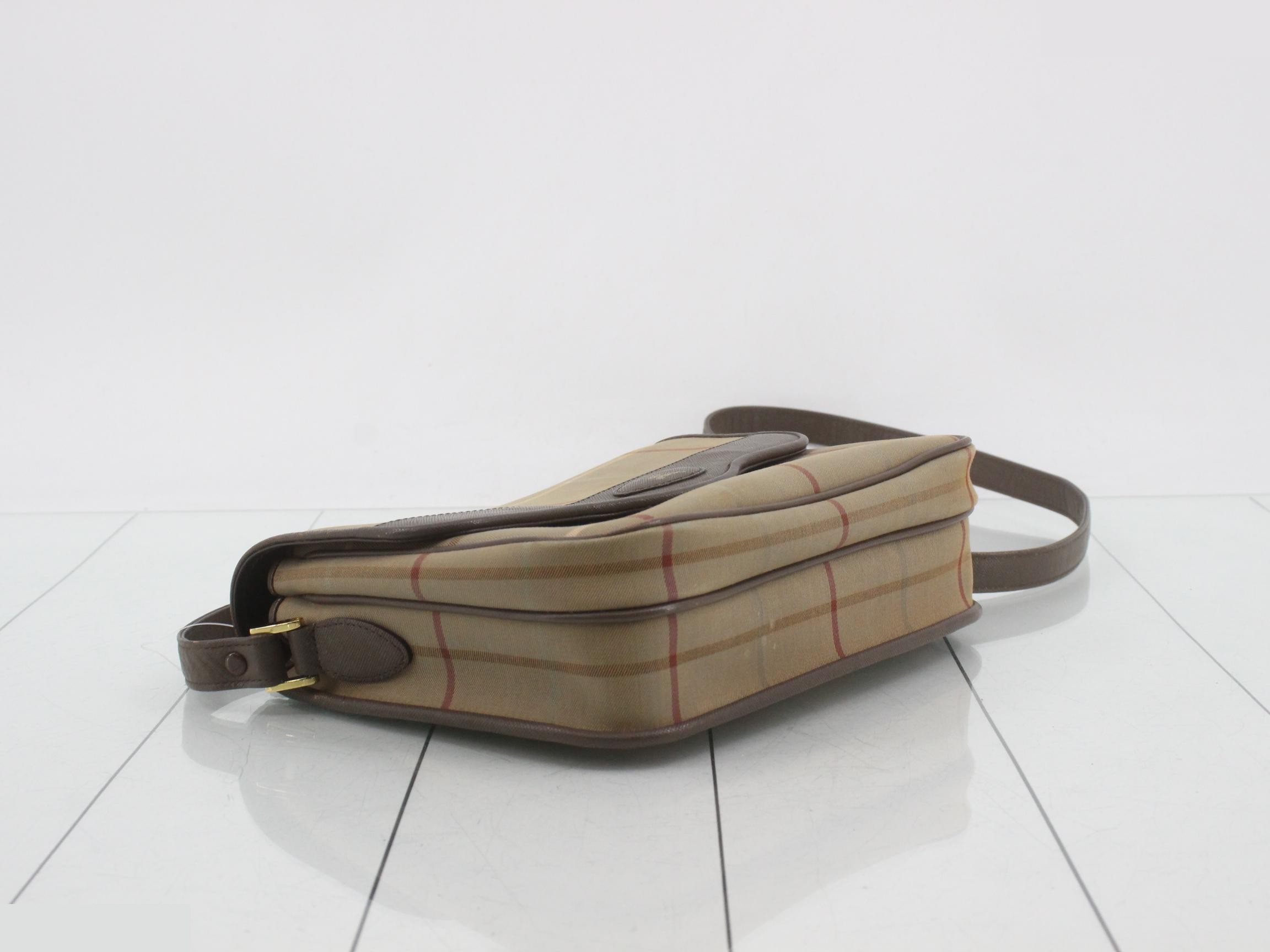 Crossbody shoulder bag, khaki, W24 H18 D7 — view 5