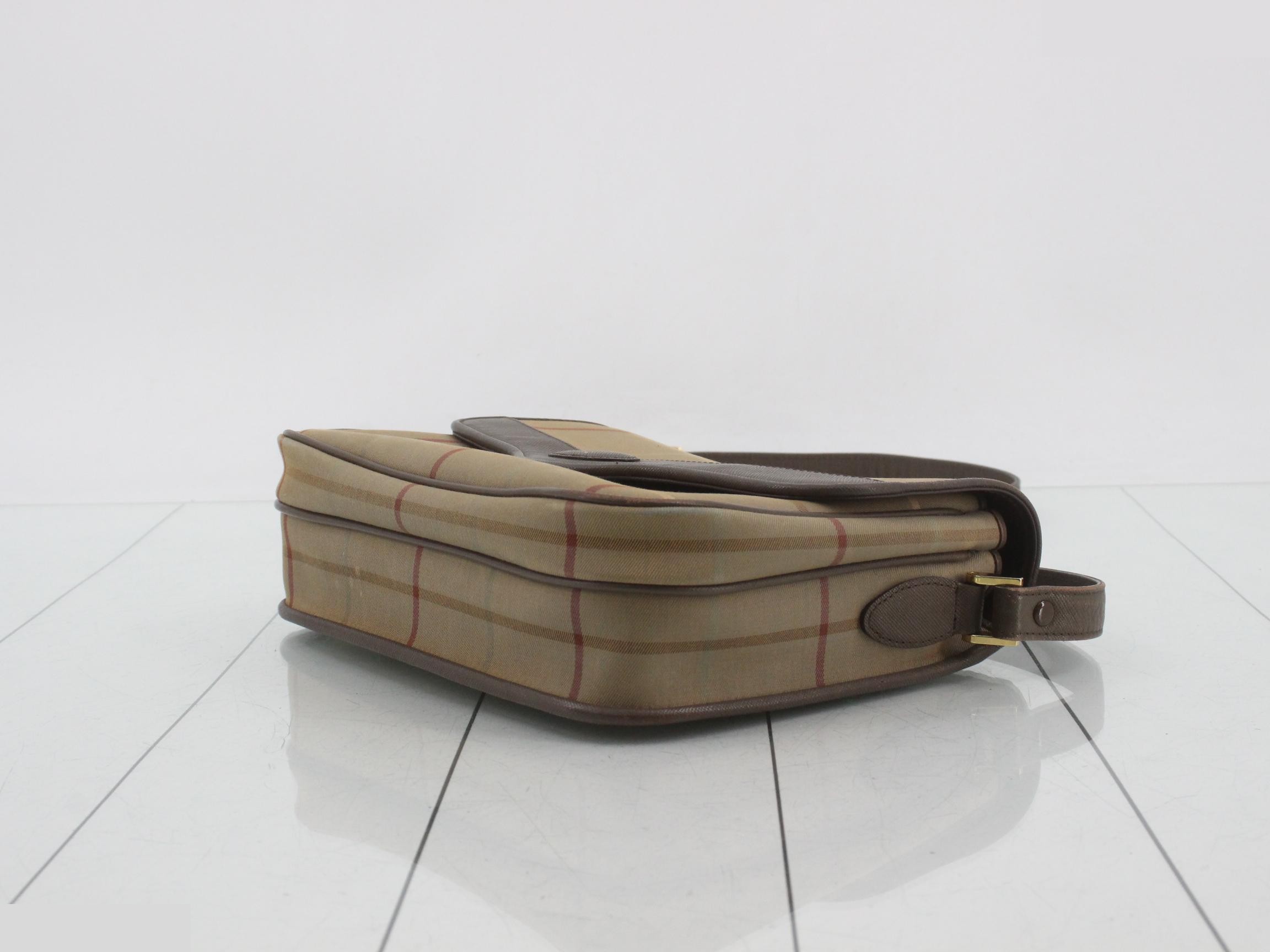 Crossbody shoulder bag, khaki, W24 H18 D7 — view 6