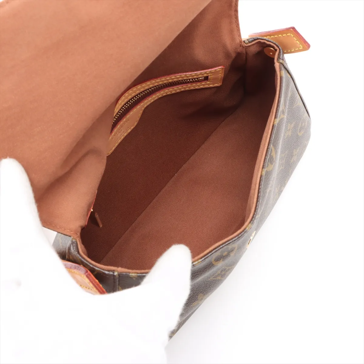 Monogram Mini Looping M51147 SD0015 Brown — view 7