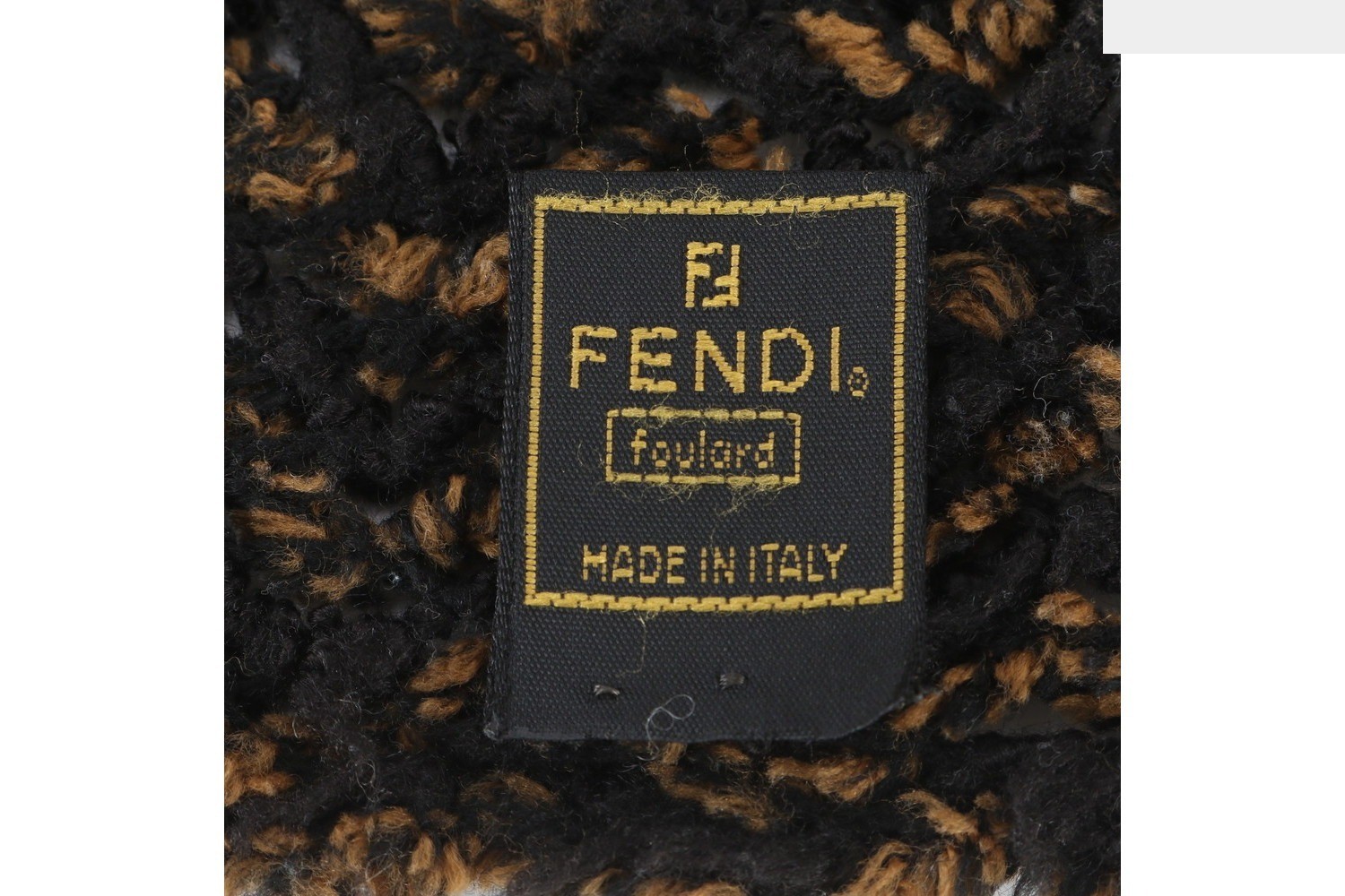 Scarf with tags — view 3