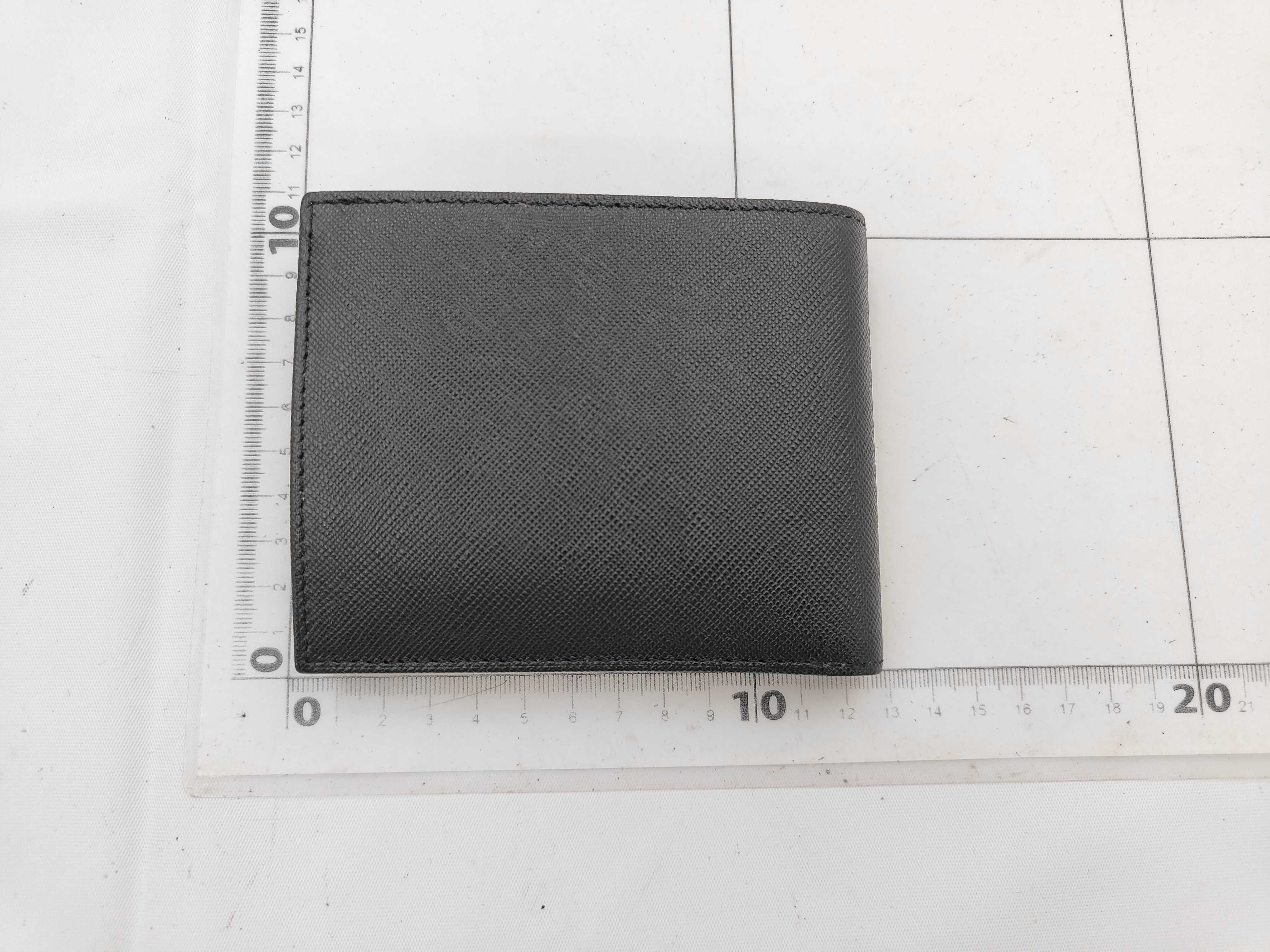 Saffiano Leather Bi-fold Wallet — view 2