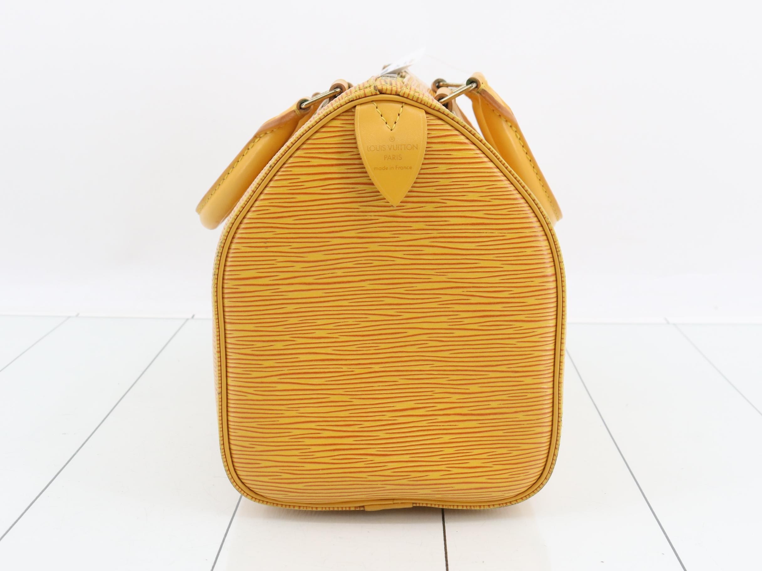 Speedy 25 Tassili Yellow + Shoulder Strap Bag — view 4