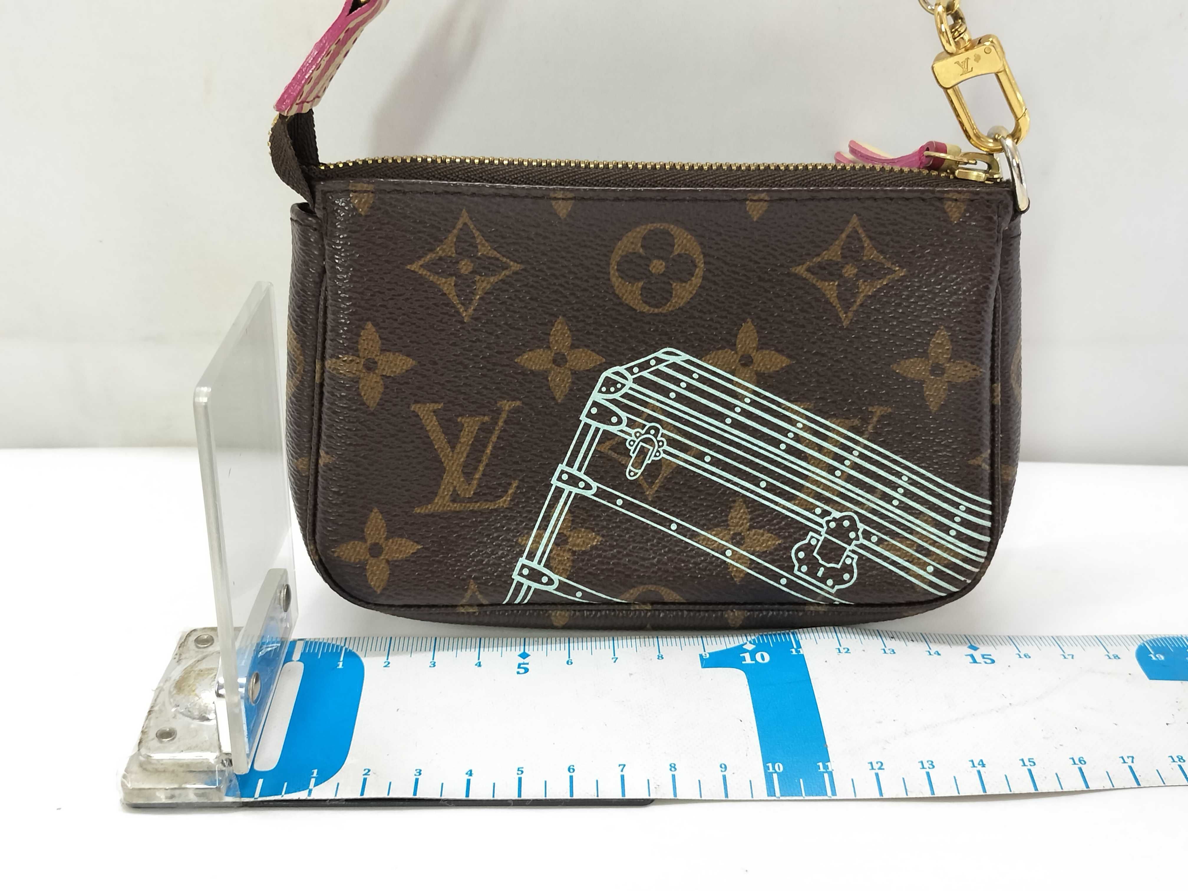 Monogram Mini Pochette Accessoires M58501 SF3194 (Includes dust bag, box, and pouch) — view 2