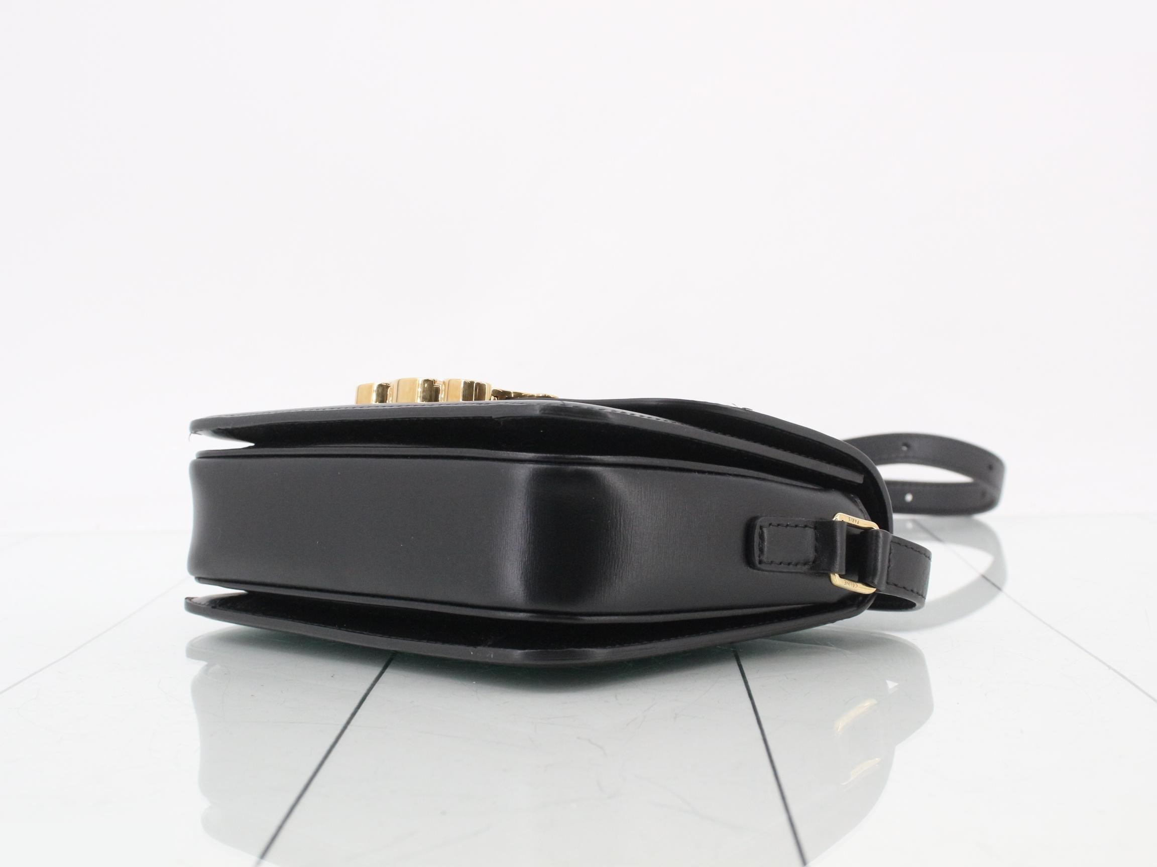 Triomphe Leather Shoulder Bag CONF. 188423BF4.38NO — view 6