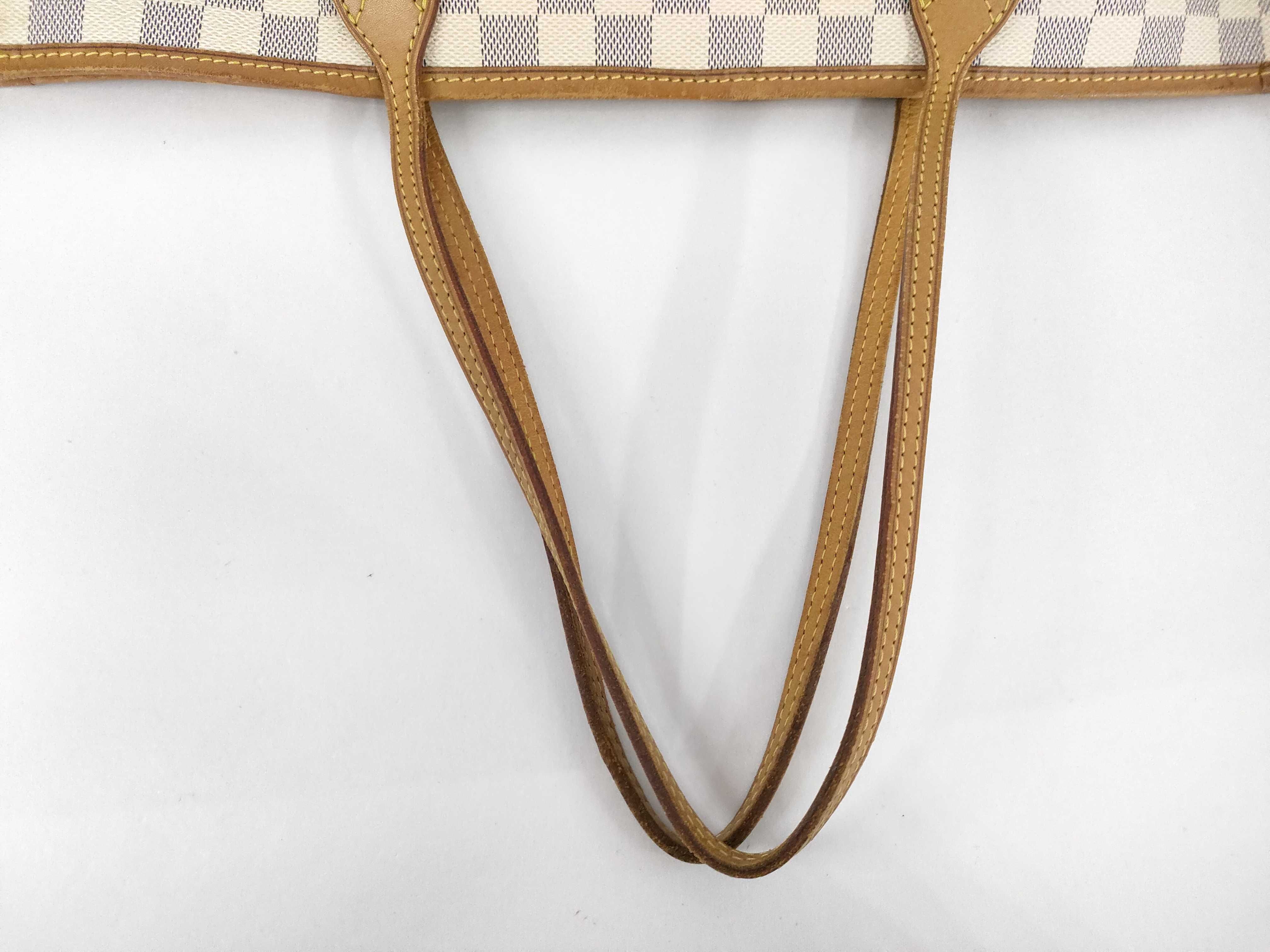 Damier Azur Neverfull MM Tote Bag — view 3