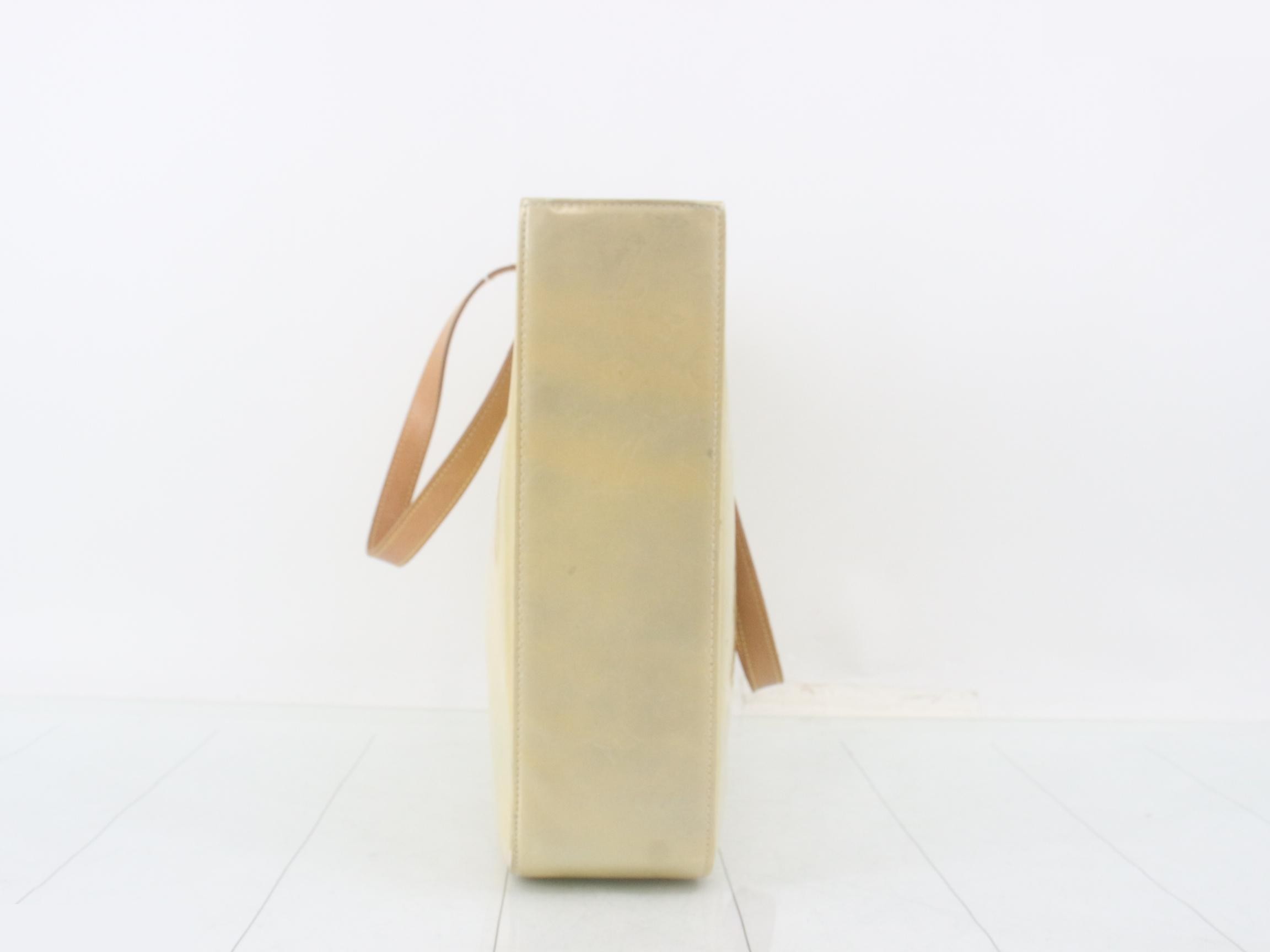Vernis Yellow Handbag — view 4