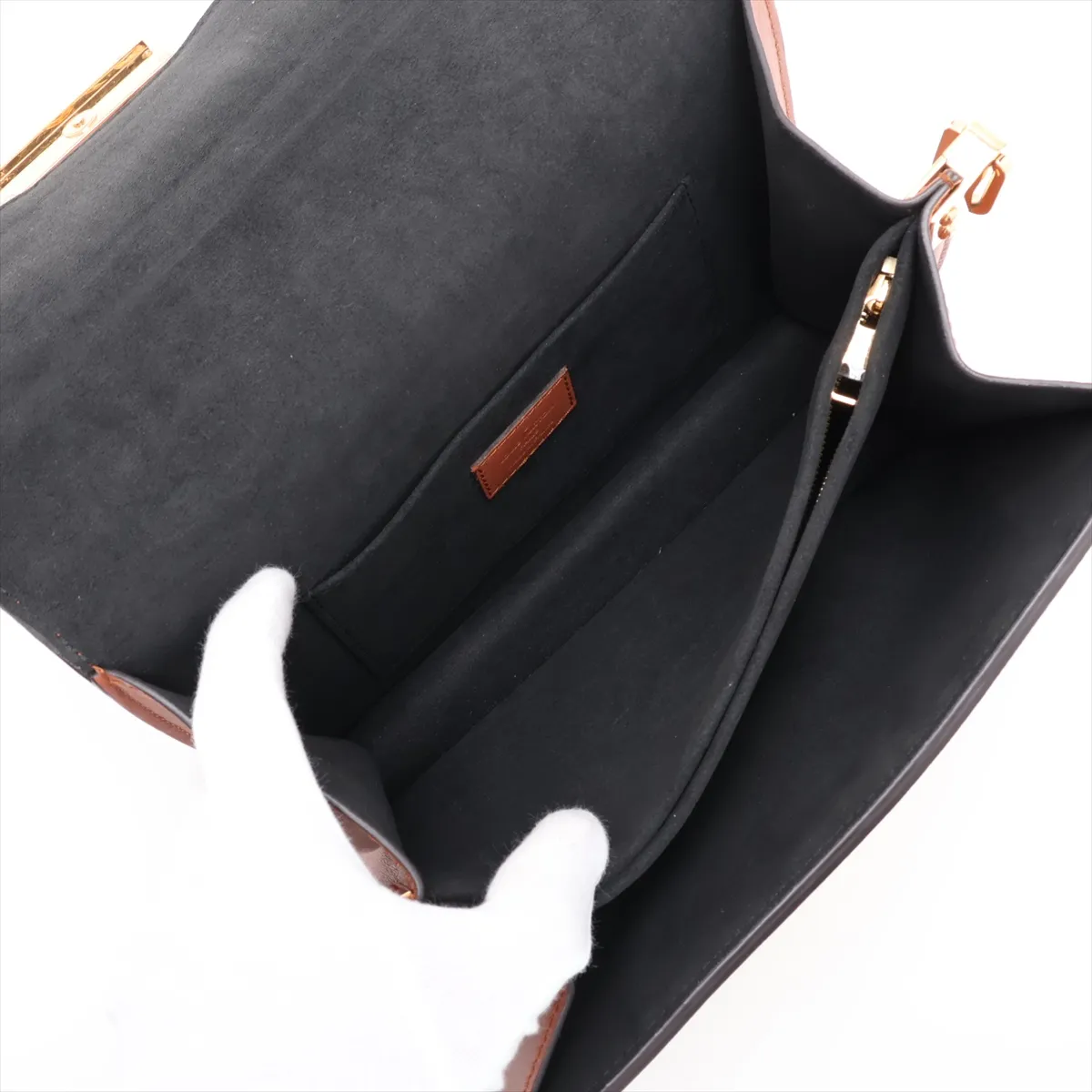 Monogram Reverse Dauphine MM M45958 FL1199 Brown (RFID detected) — view 7