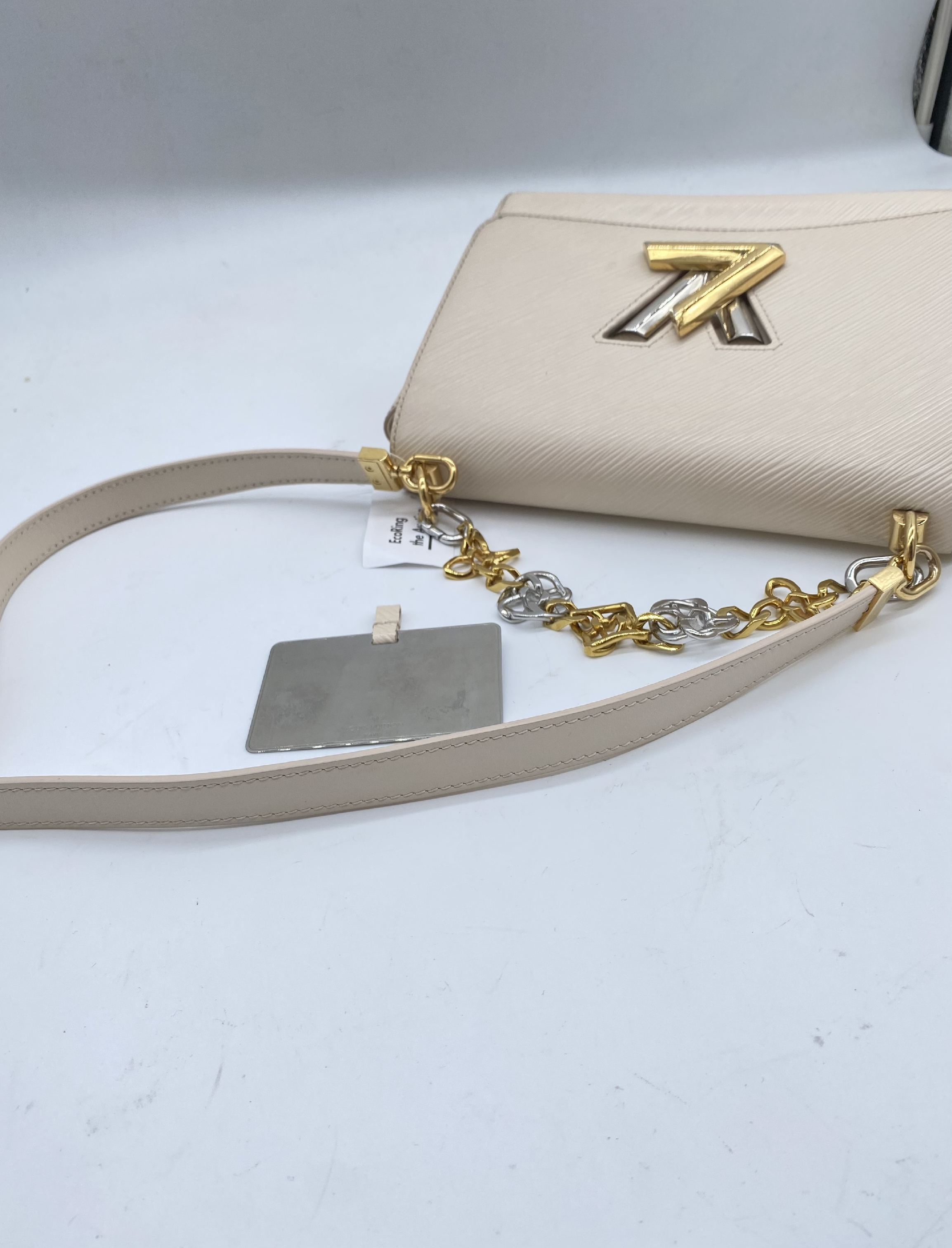 Twist MM Epi Calf Beige ST Mirror Shoulder Bag — view 3