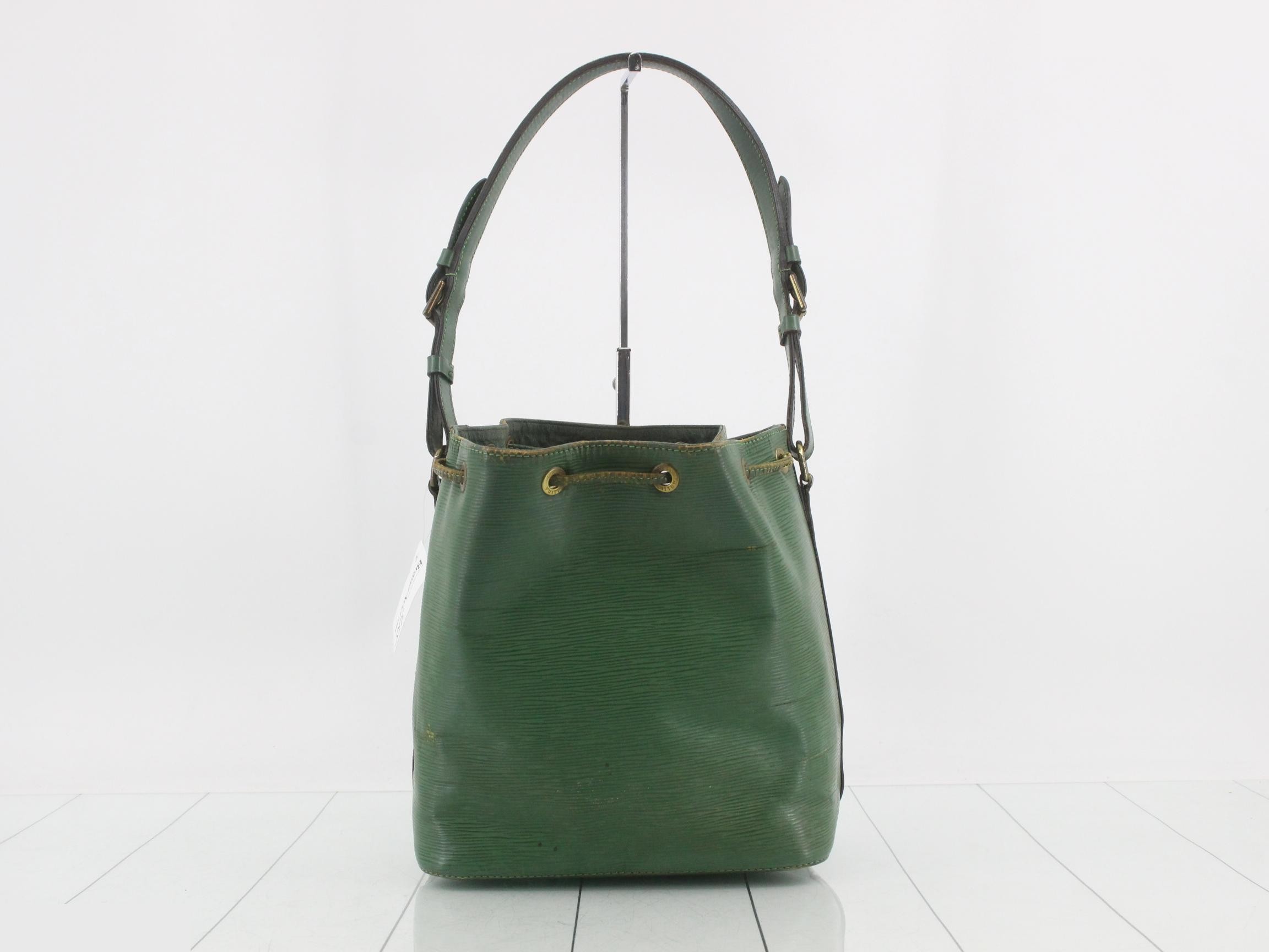 Epi Petit Noé Borneo Green Shoulder Bag — view 2