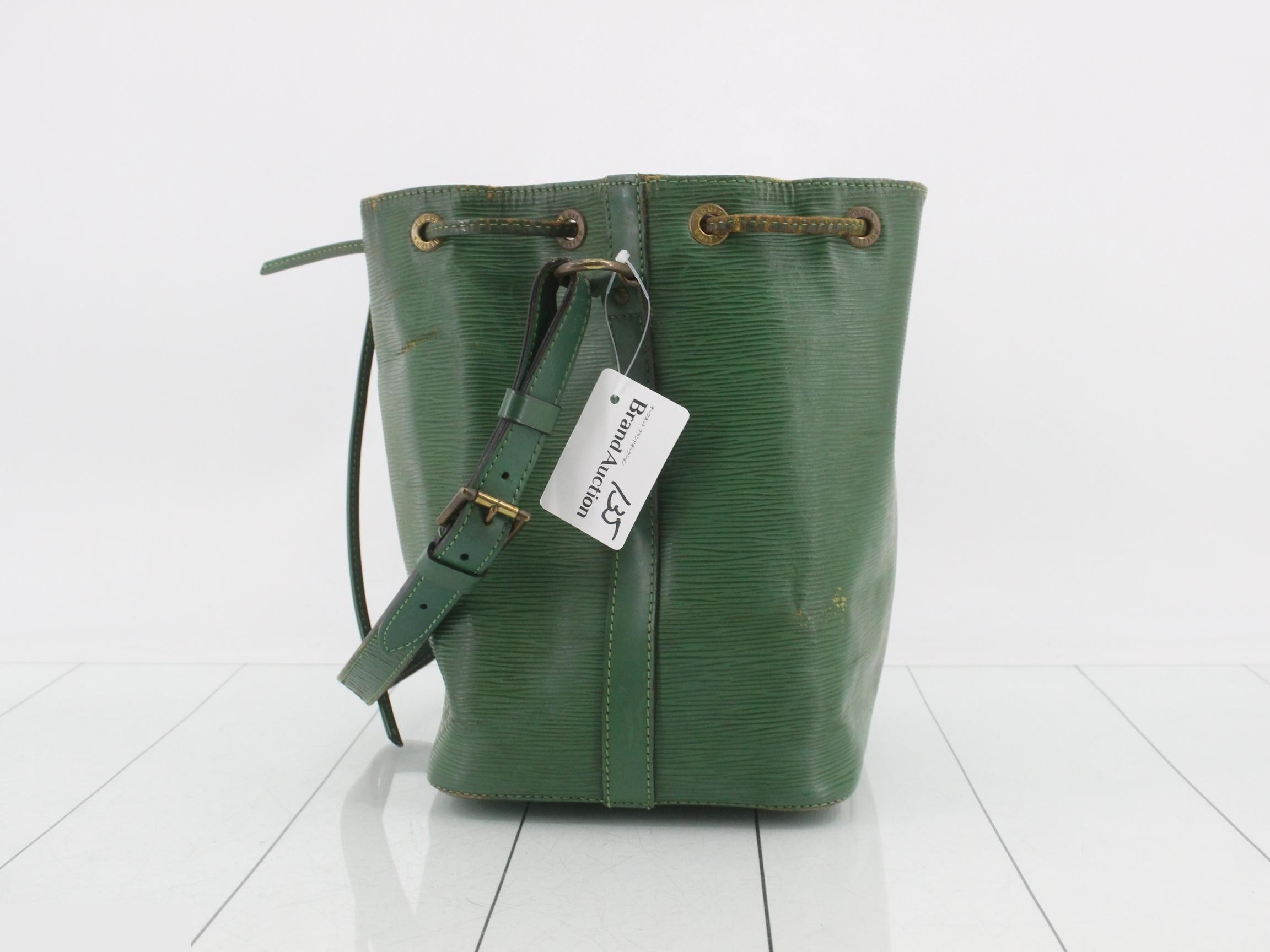 Epi Petit Noé Borneo Green Shoulder Bag — view 3
