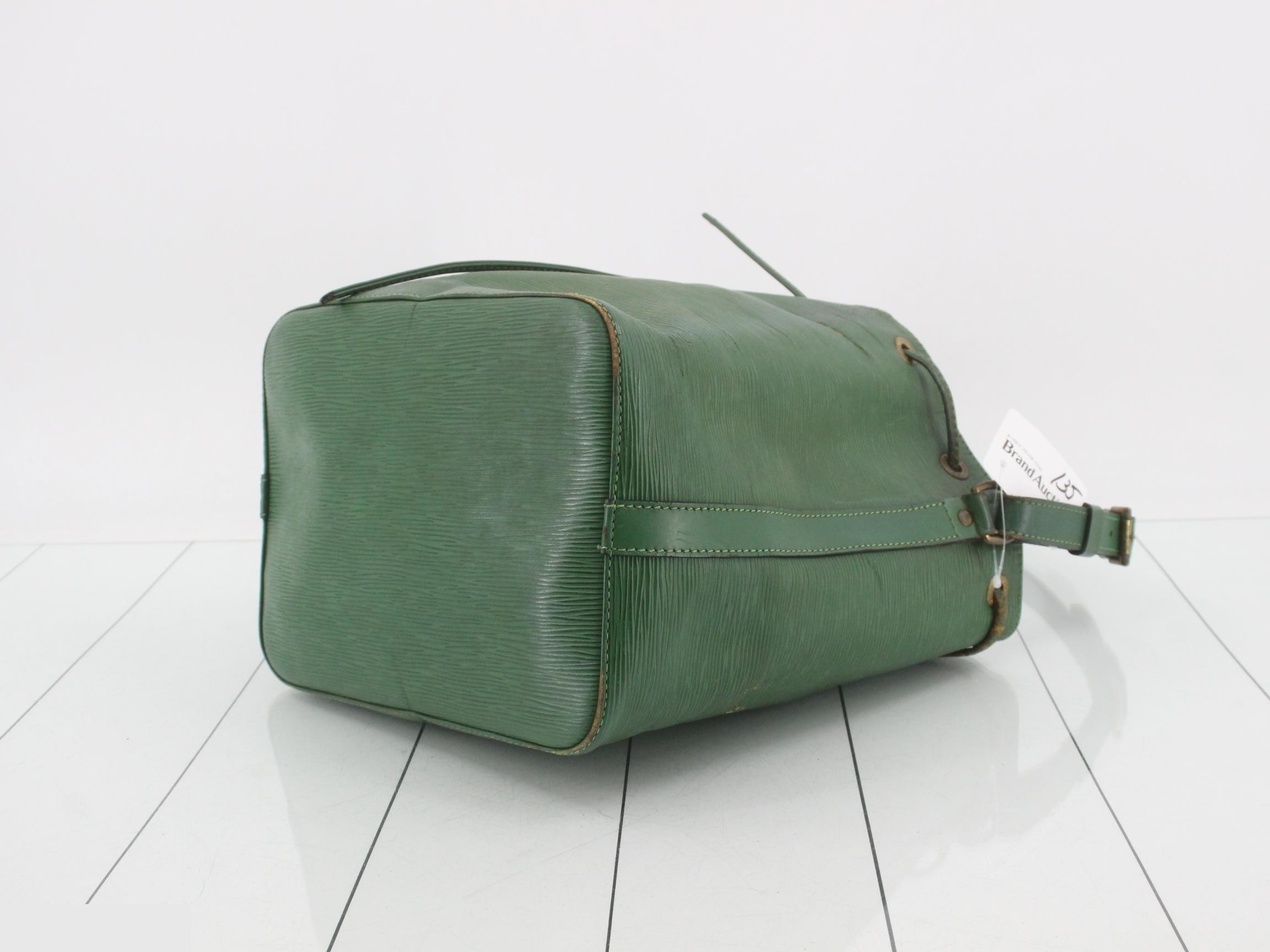 Epi Petit Noé Borneo Green Shoulder Bag — view 6
