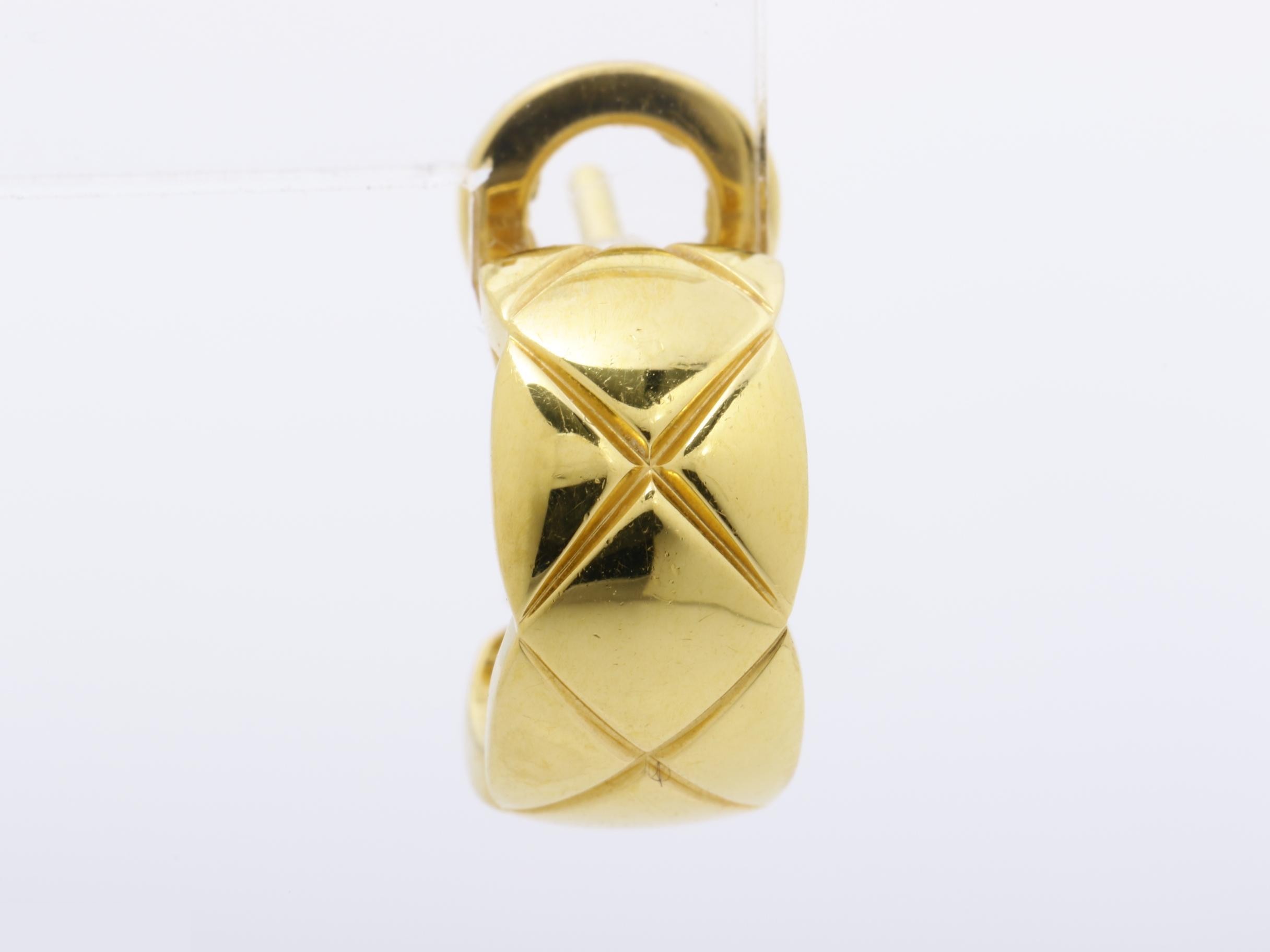 750YG Chanel earrings, 6.5g — view 2