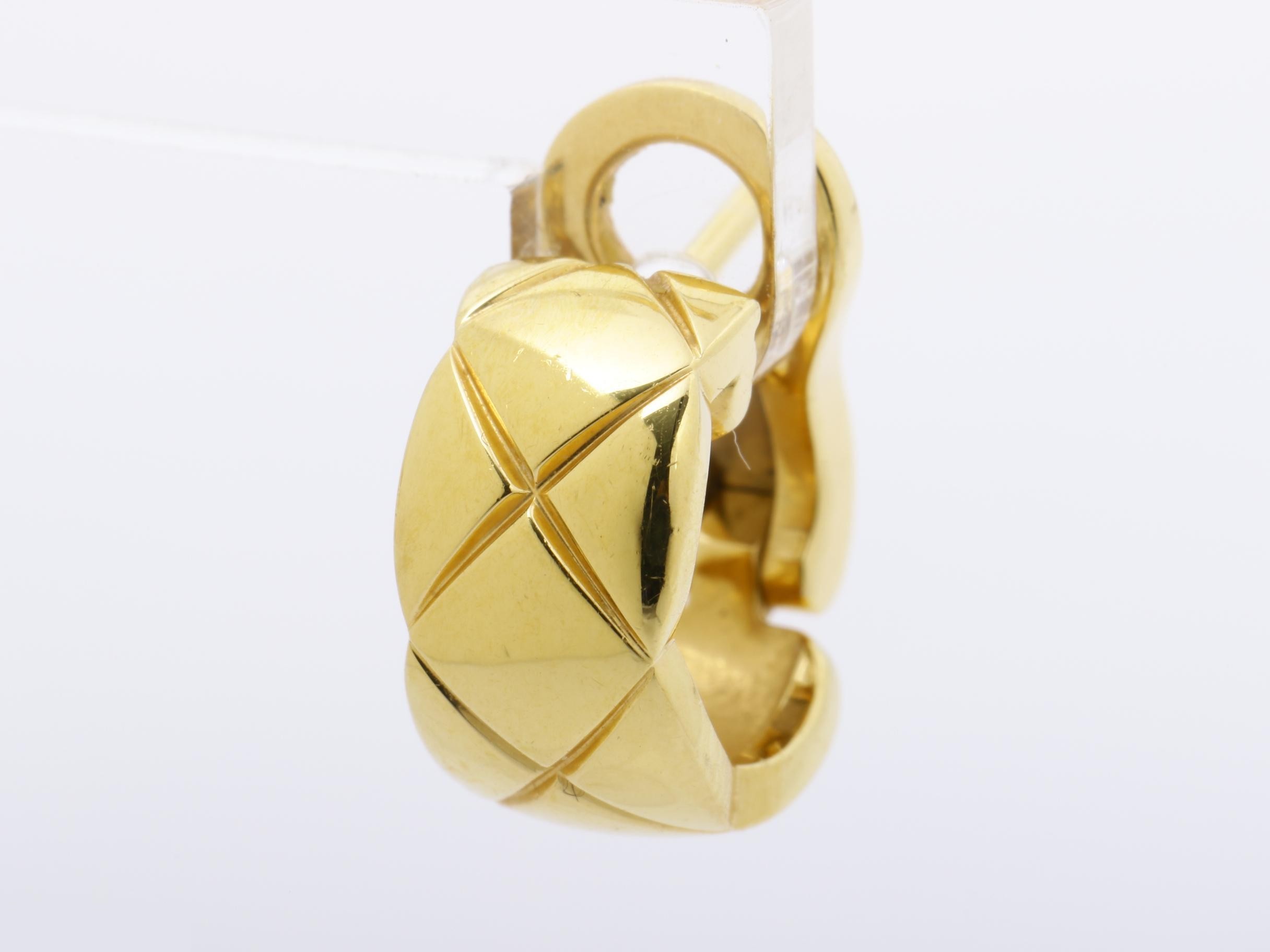 750YG Chanel earrings, 6.5g — view 3