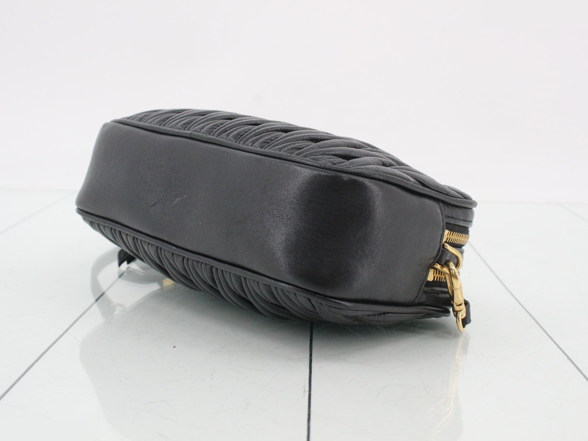 Matelassé (Bag) - Shoulder Bag - Black — view 6