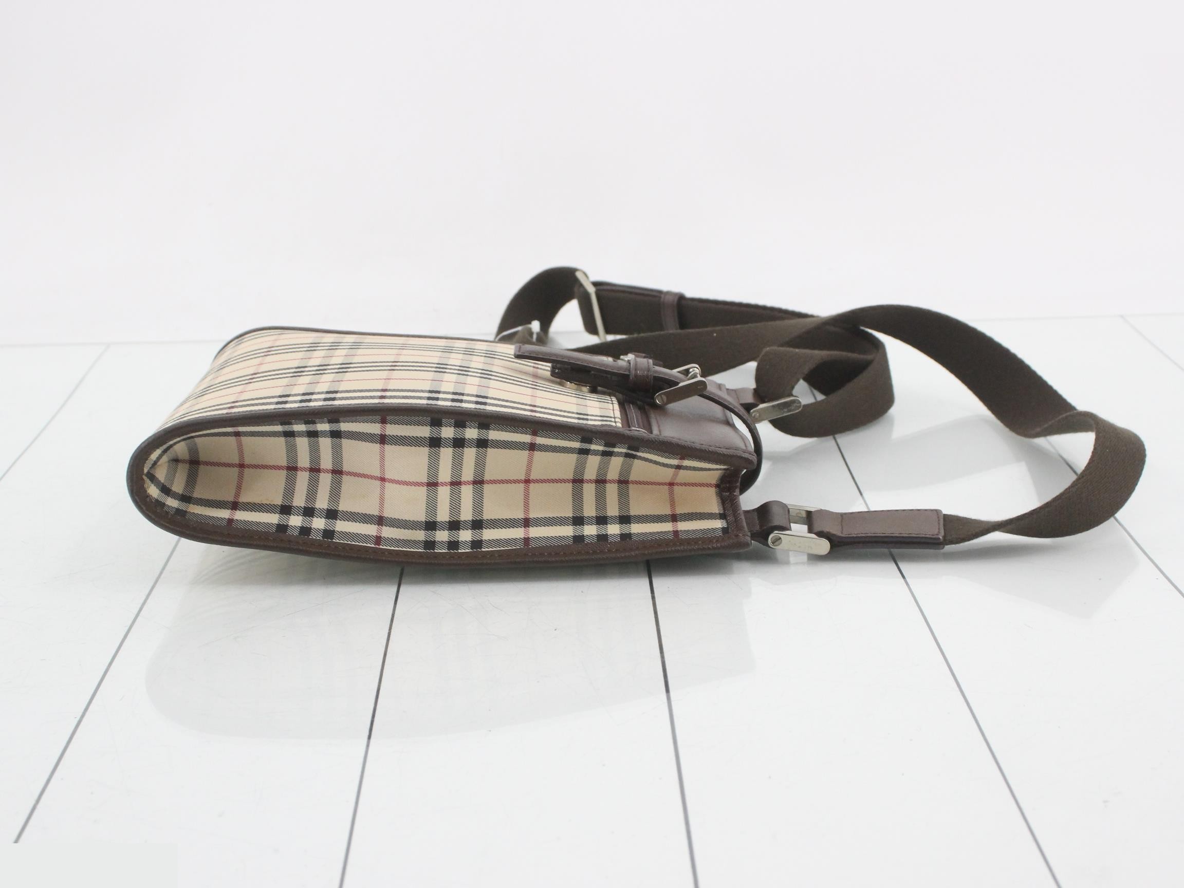 Belt Nova Check Shoulder Bag — view 3