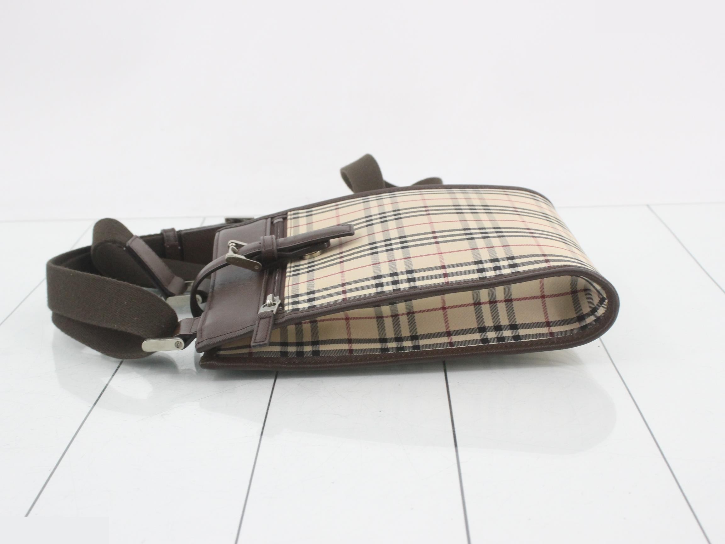 Belt Nova Check Shoulder Bag — view 4