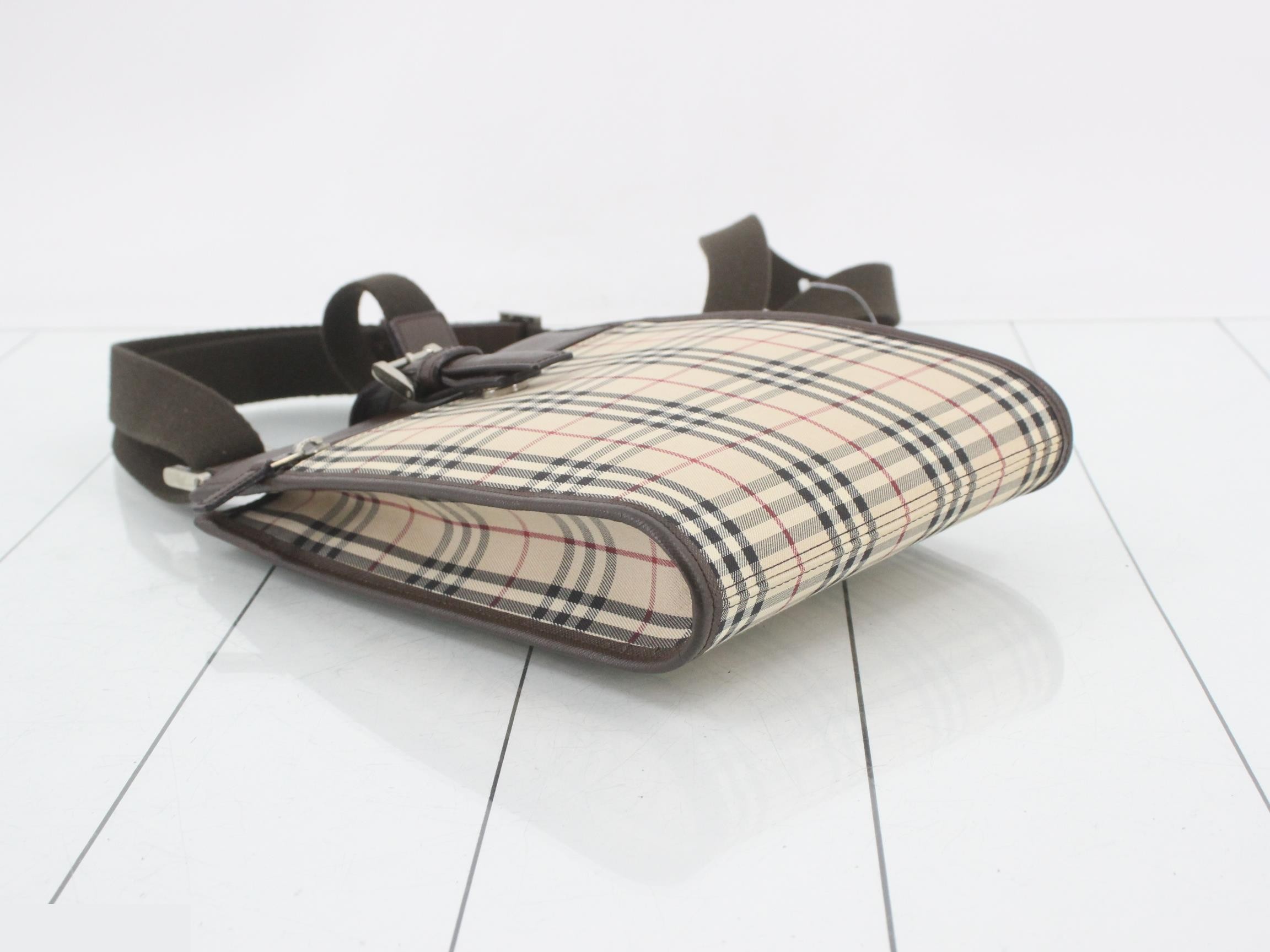 Belt Nova Check Shoulder Bag — view 5
