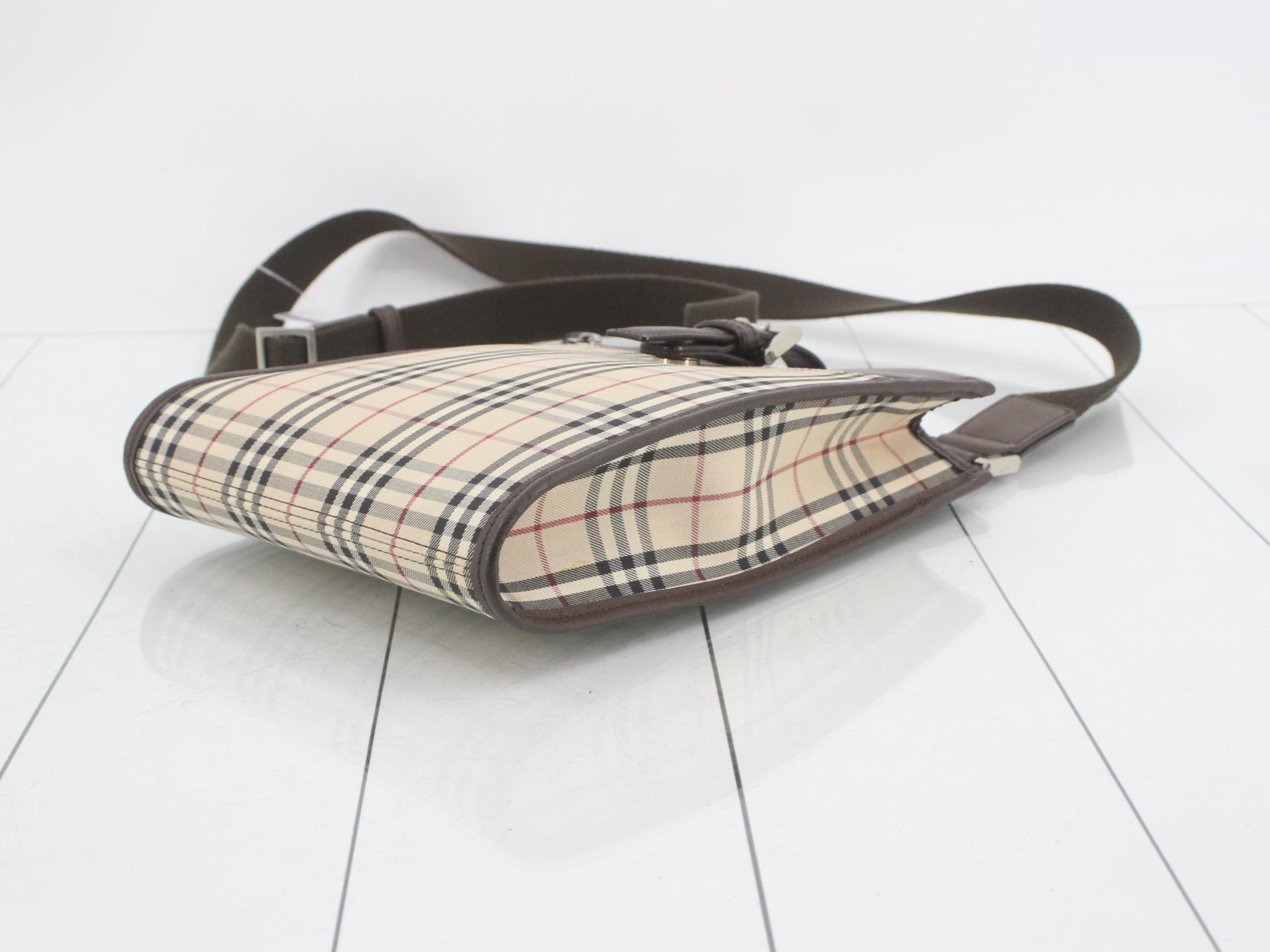 Belt Nova Check Shoulder Bag — view 6