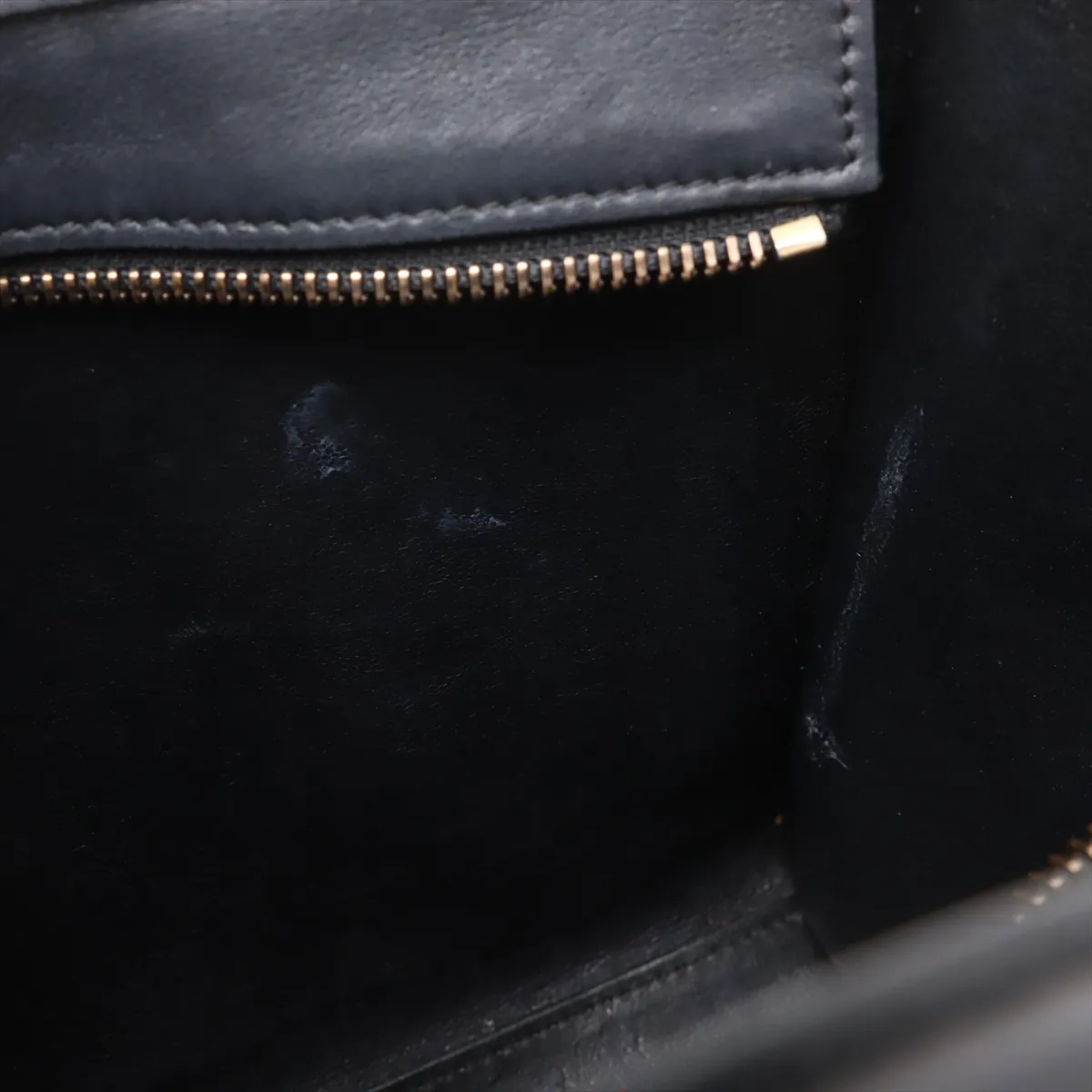 Luggage Nano Shopper Leather 2WAY Handbag Black — view 12