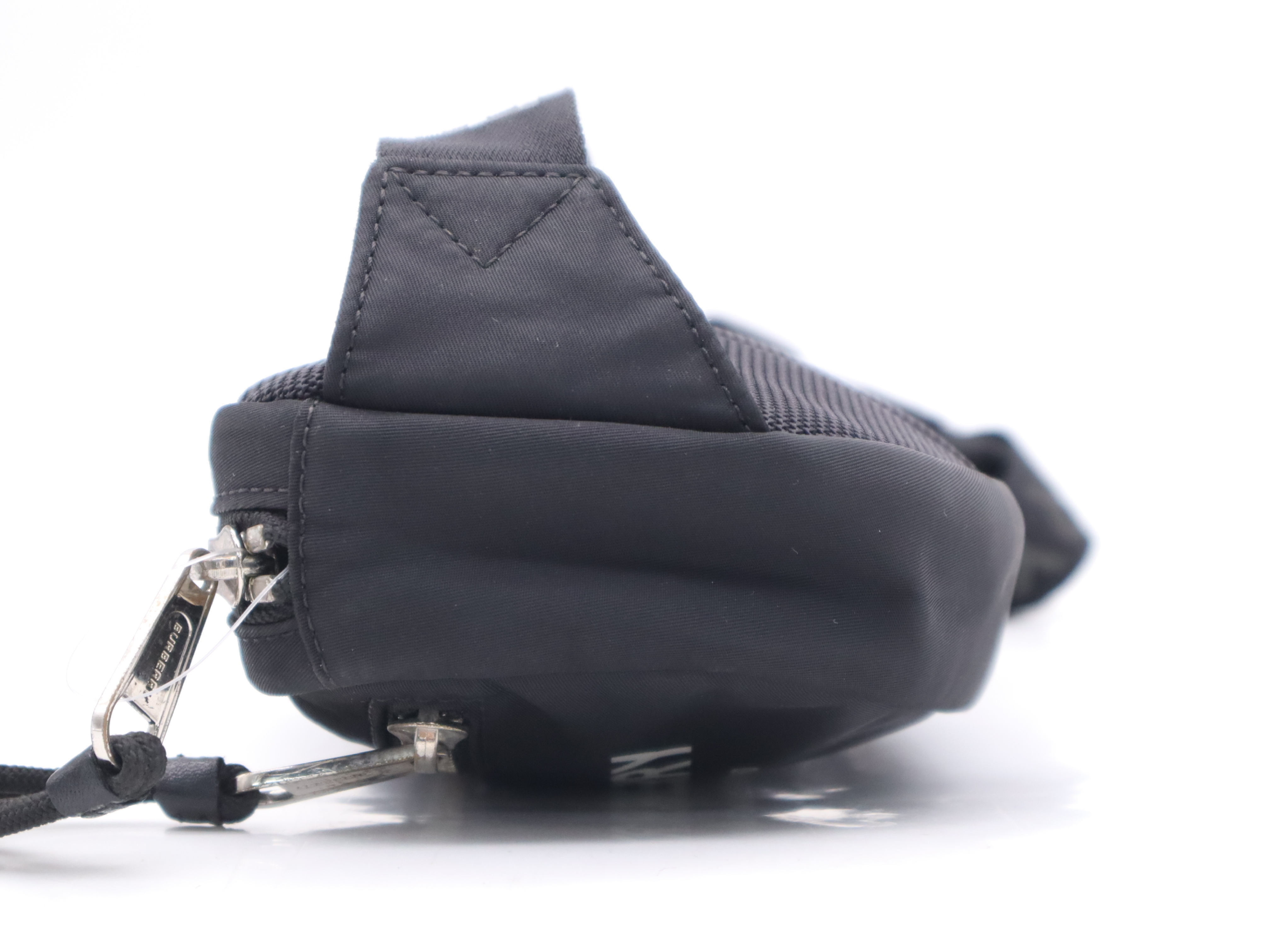 Nylon ML Cannon Waist Bag, Black — view 3