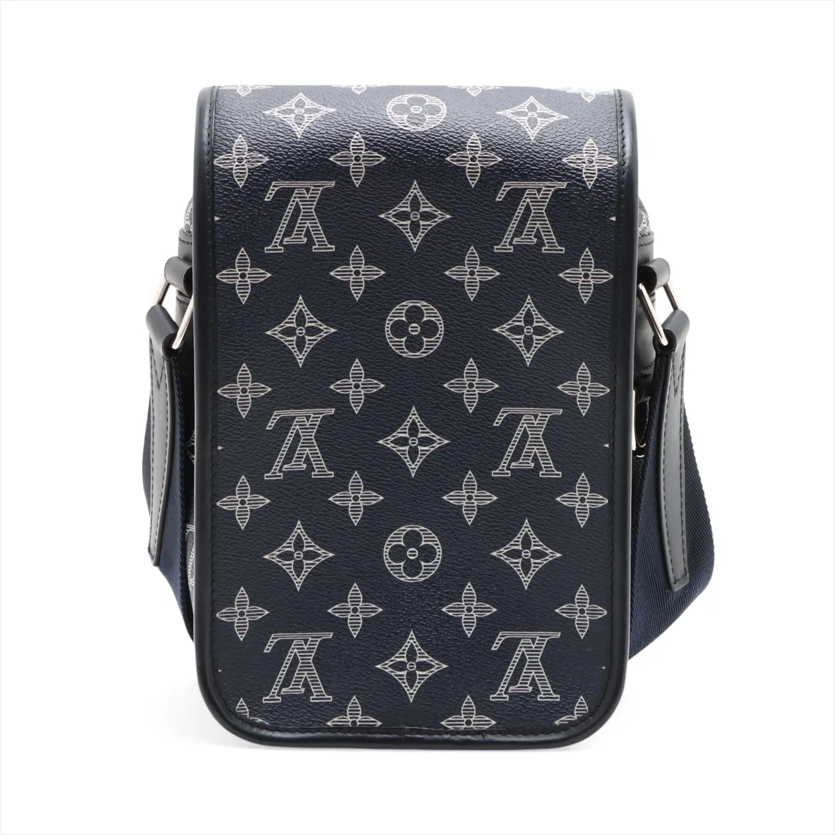 Monogram Savannah Messenger BB M54246 Navy RFID responsive — view 2