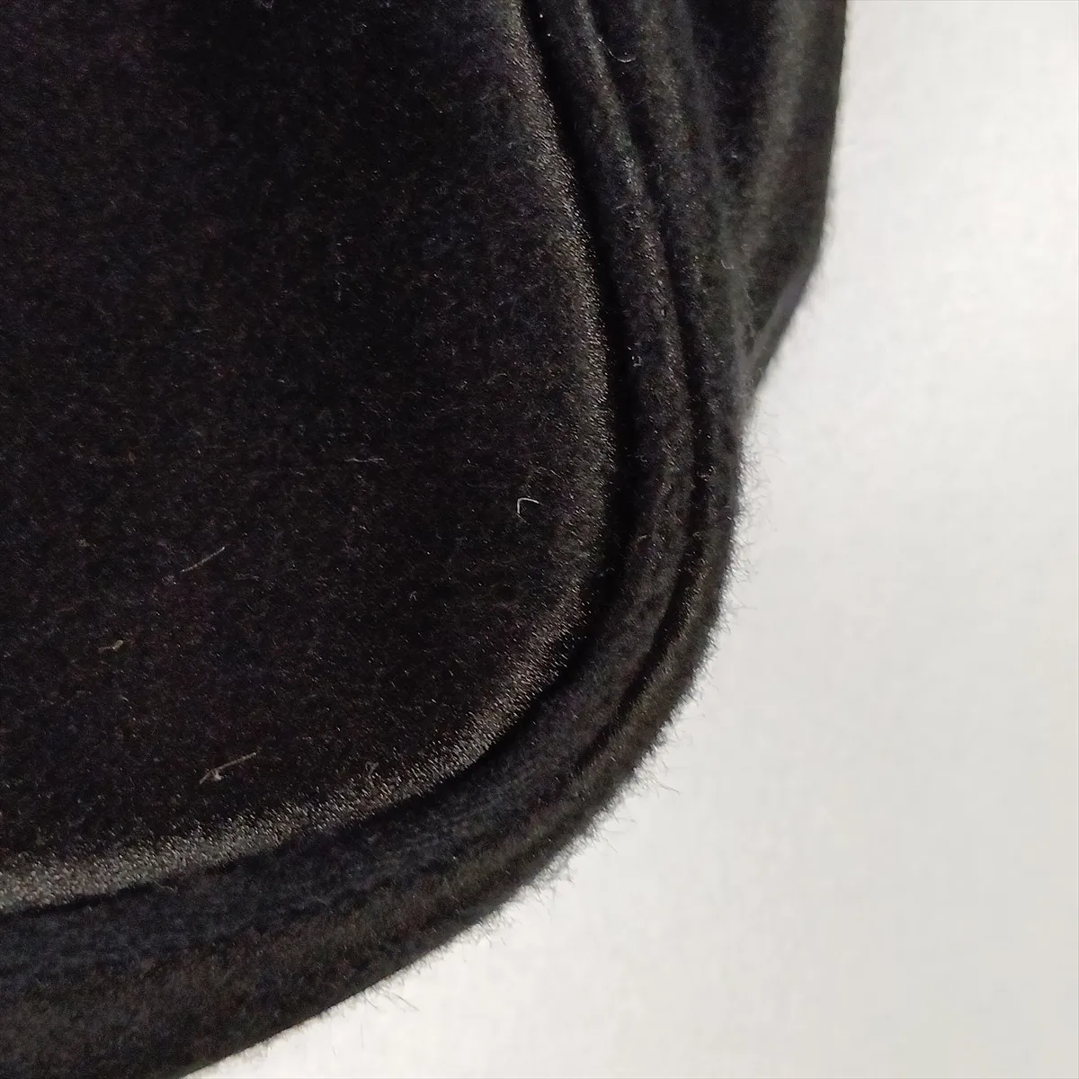 Leopold 791997 Satin Shoulder Bag, Black — view 11