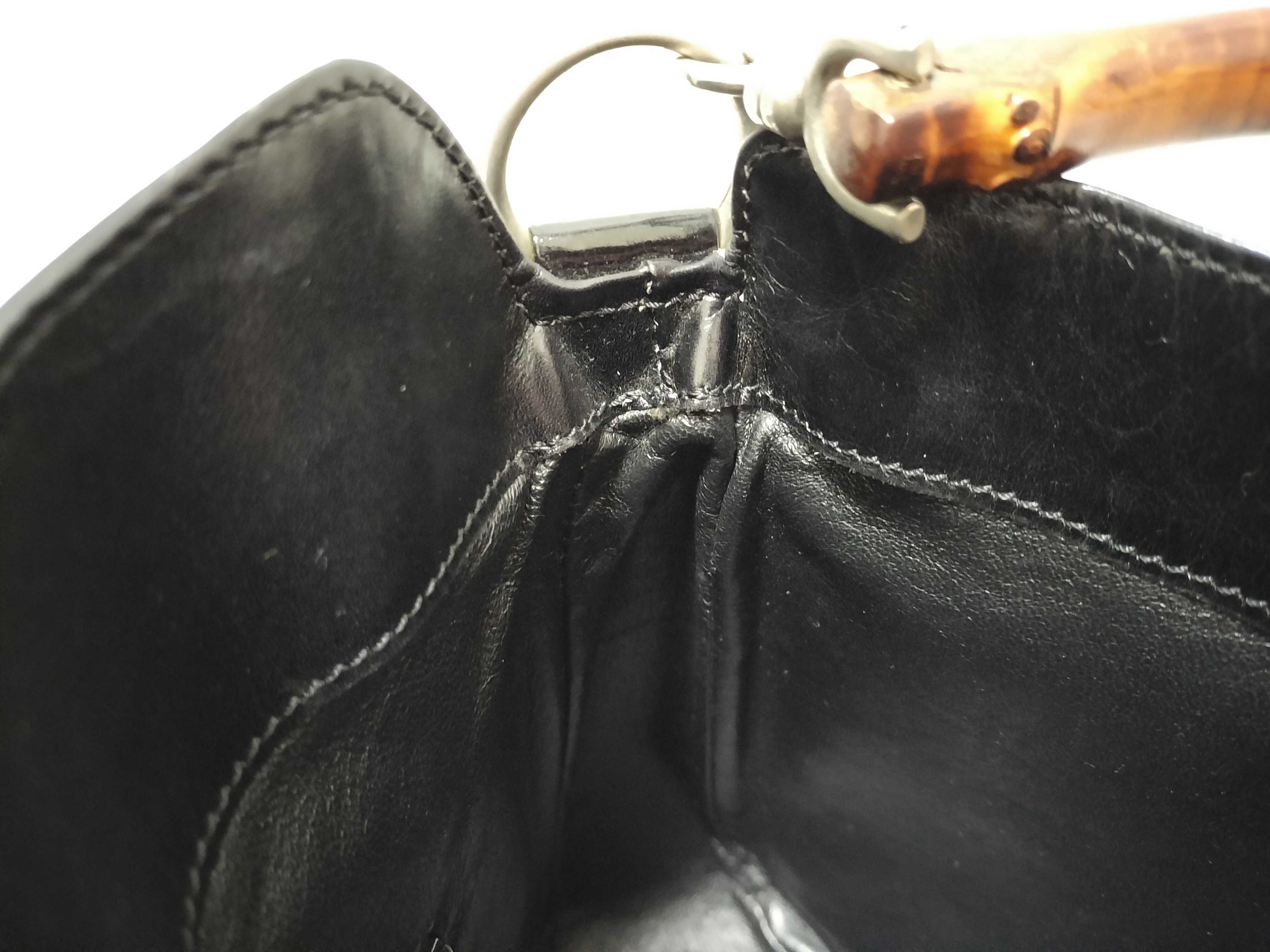 Bamboo Handbag Shoulder Bag — view 9