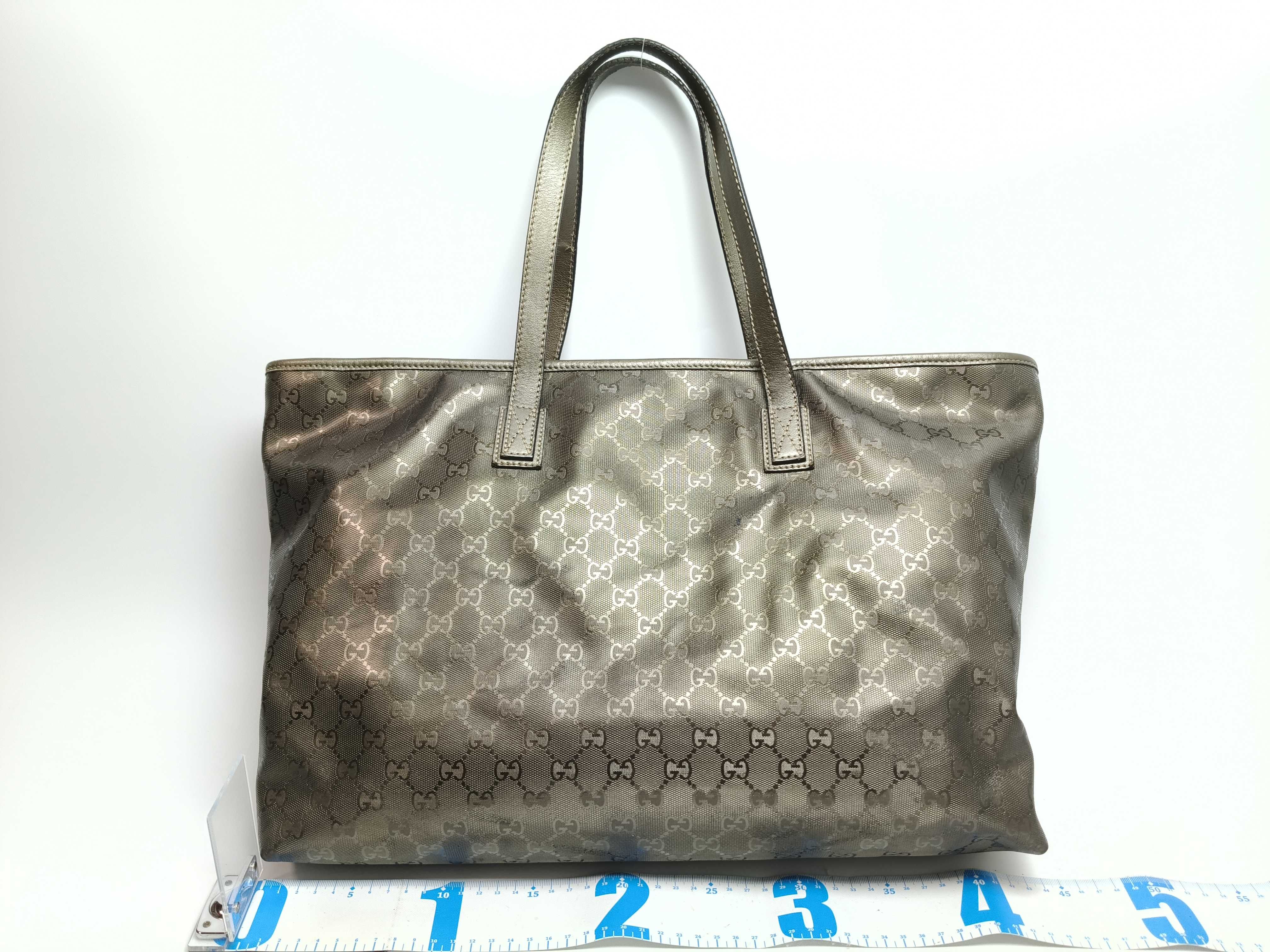 GG Crystal Gucci Crystal PVC Tote Bag — view 2