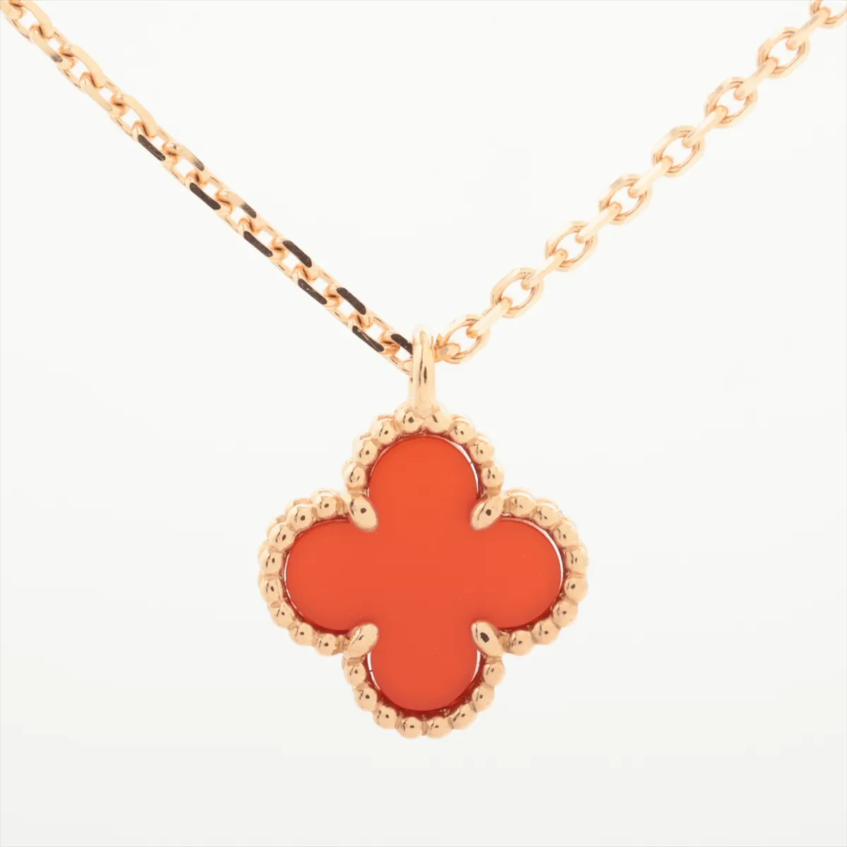 Sweet Alhambra Carnelian Necklace 750 (PG) 2.8g JG874631 VCARN59M00 — view 2