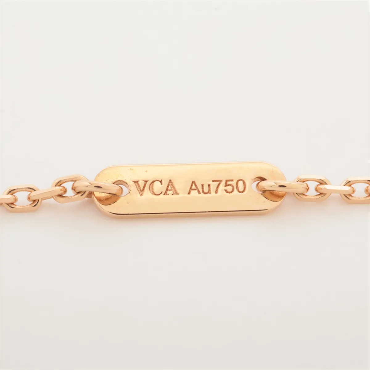 Sweet Alhambra Carnelian Necklace 750 (PG) 2.8g JG874631 VCARN59M00 — view 4