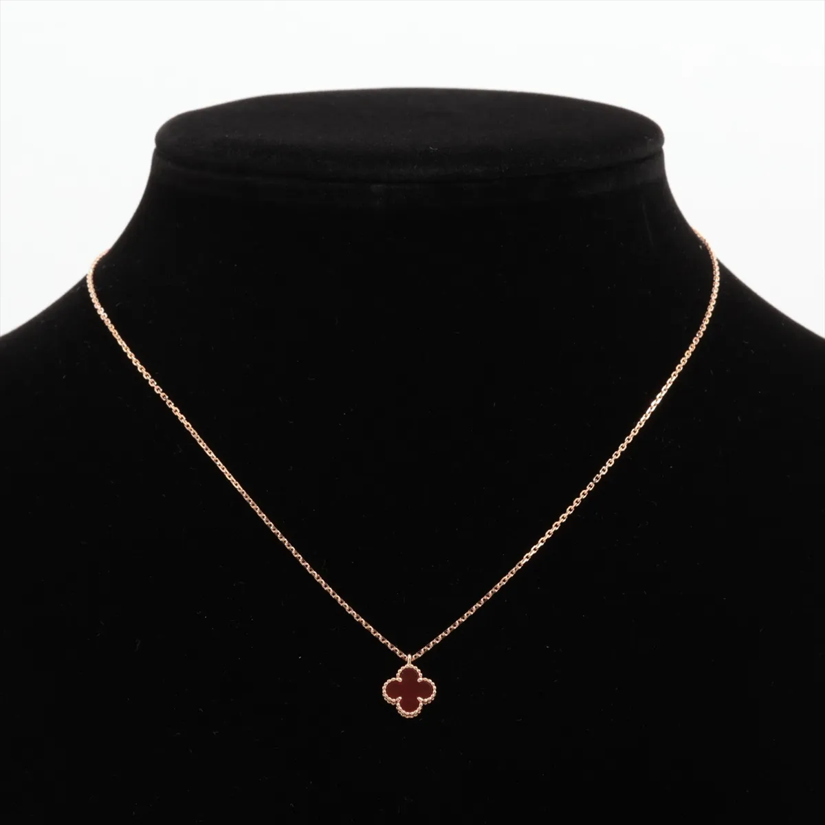 Sweet Alhambra Carnelian Necklace 750 (PG) 2.8g JG874631 VCARN59M00 — view 5